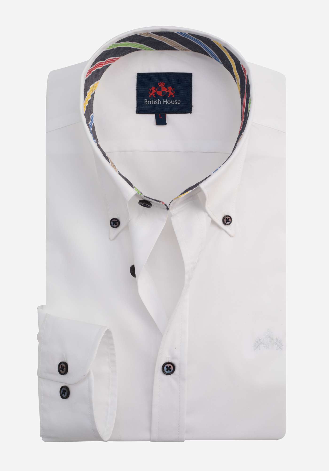Anti-Wrinkle Crisp White Poplin Shirt