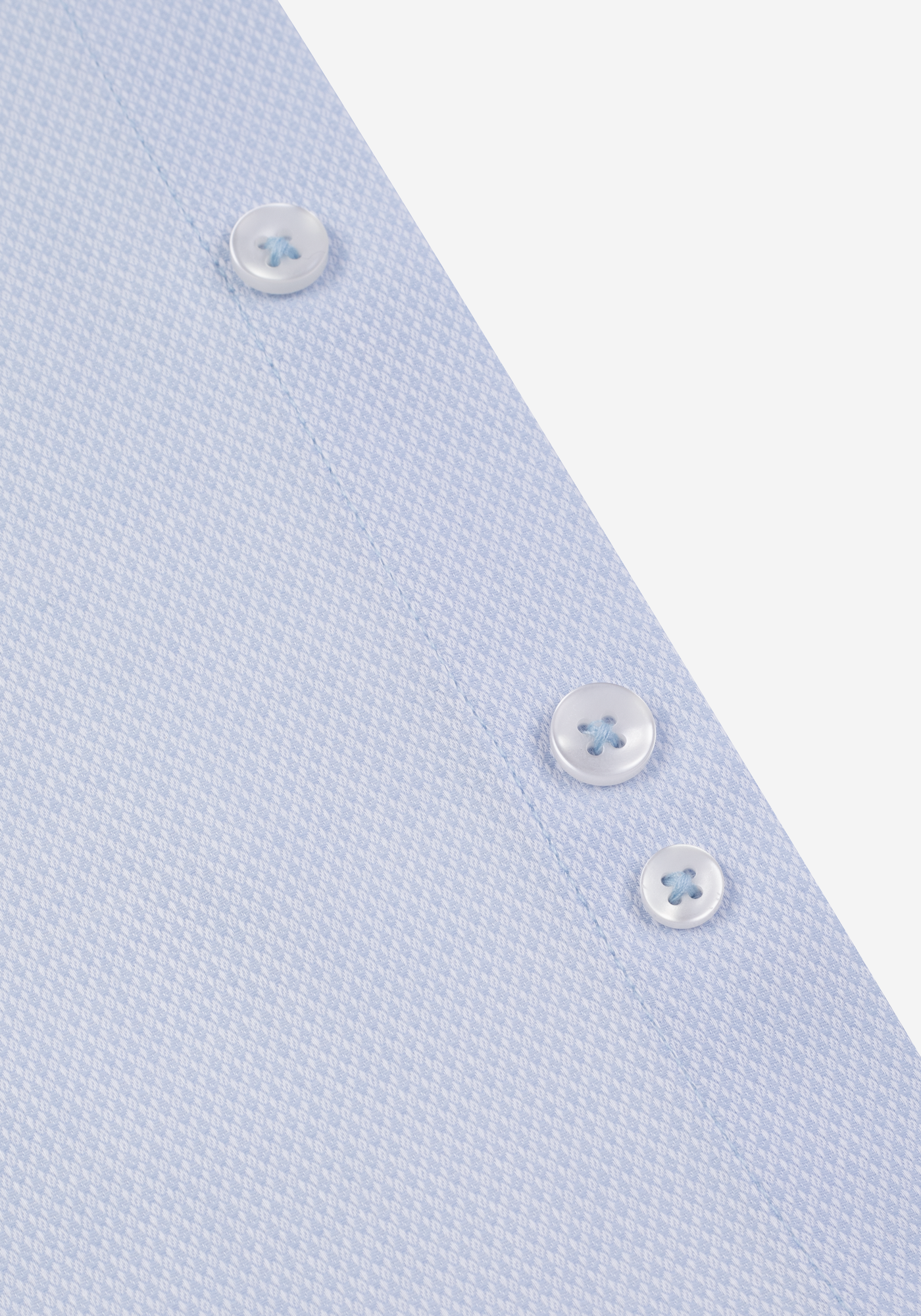 Breeze Blue Basket Weave Shirt