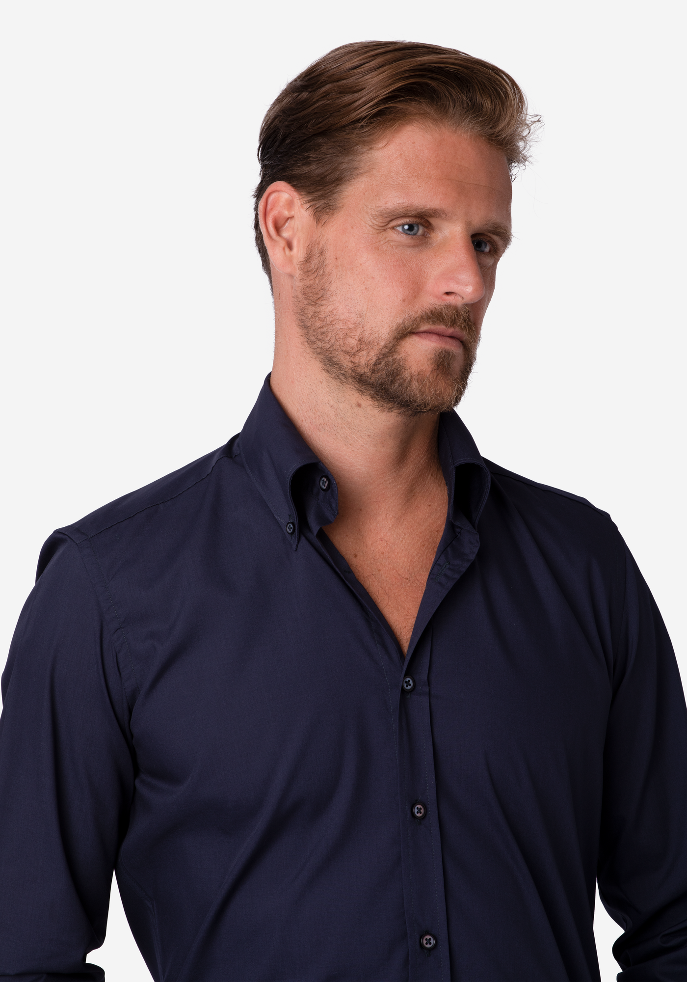 Celestial Navy Chambray Shirt