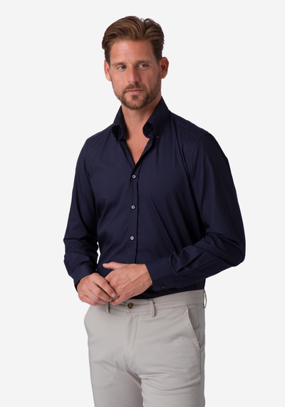 Celestial Navy Chambray Shirt