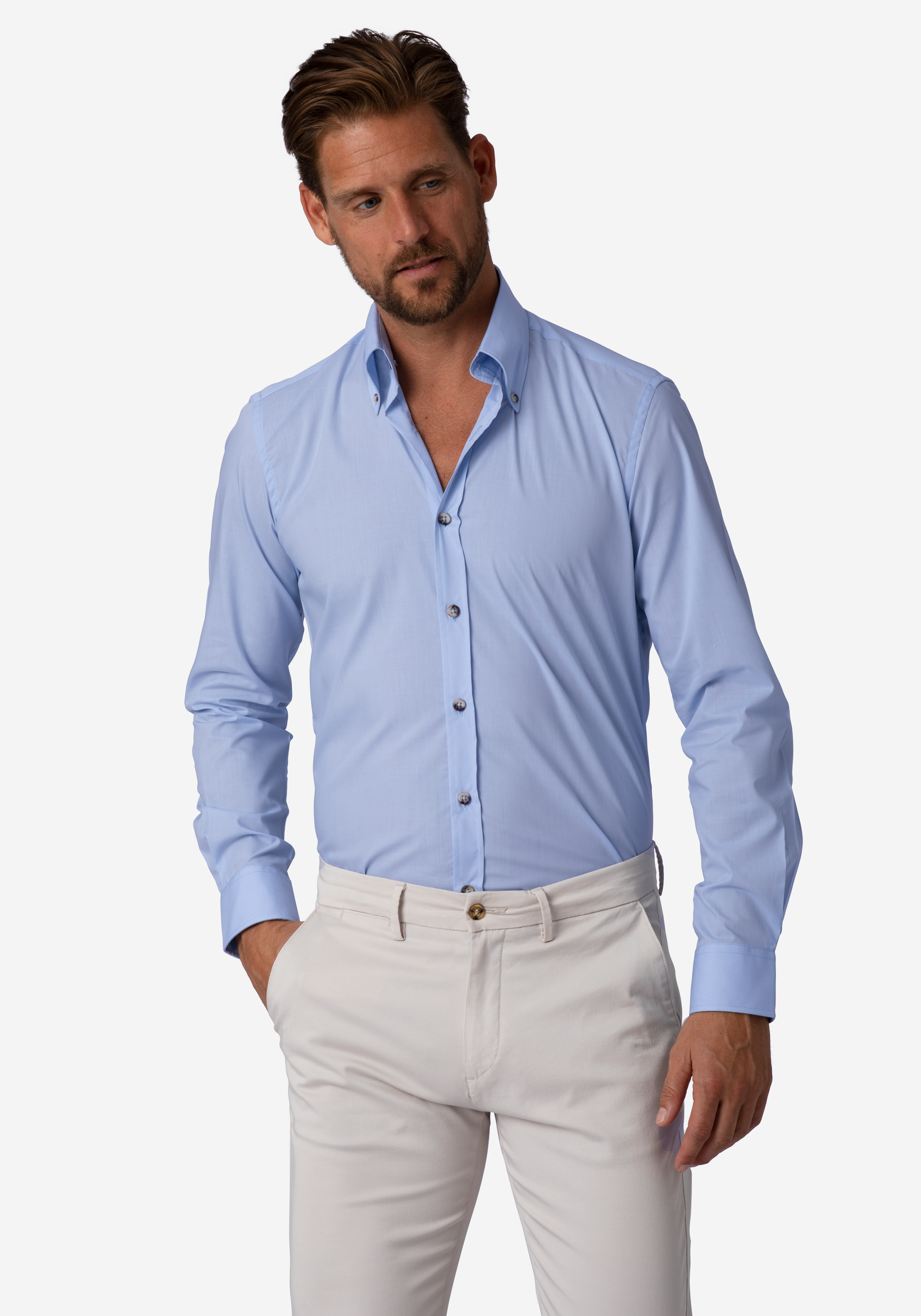 Fairy Blue Chambray Shirt