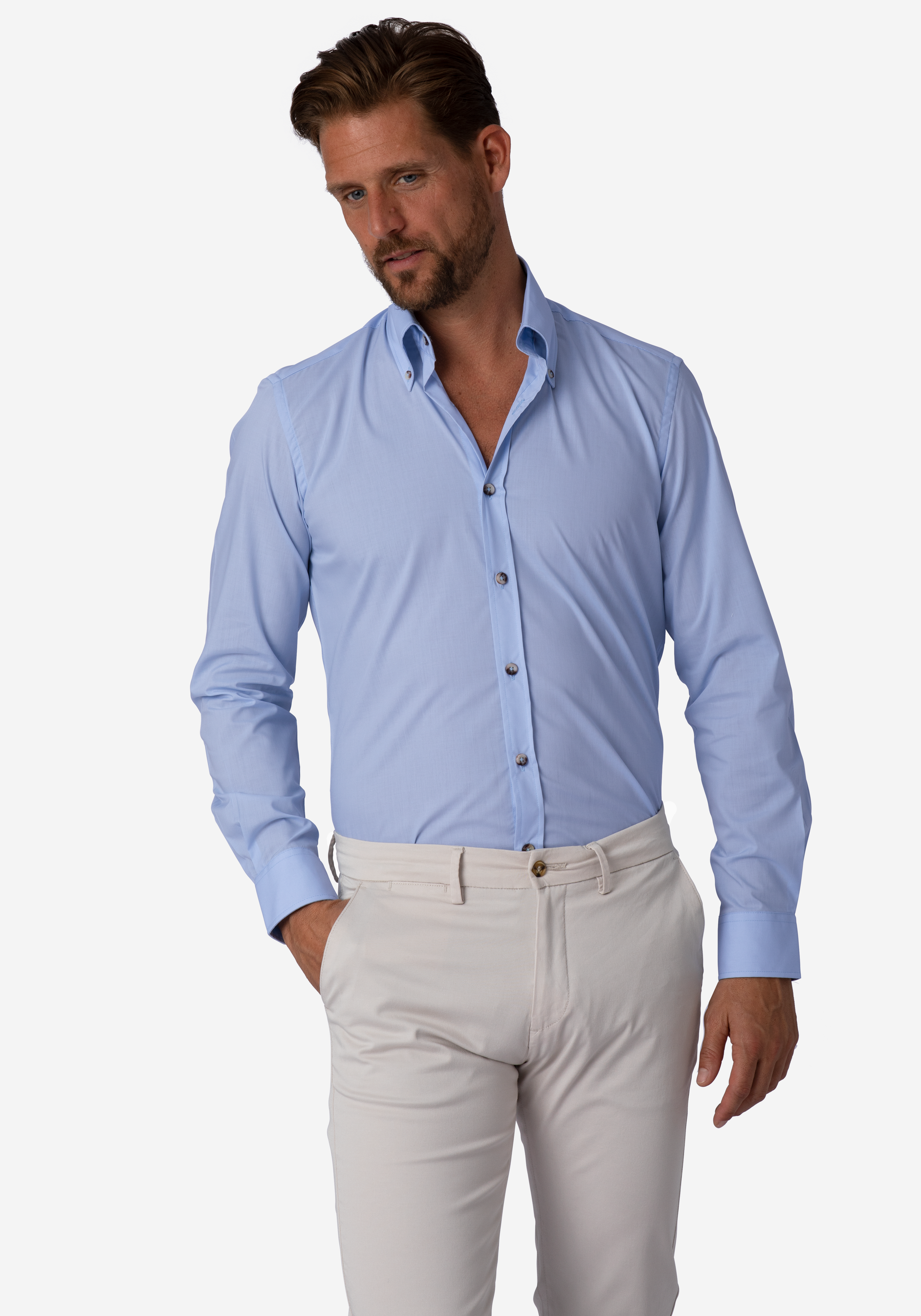 Fairy Blue Chambray Shirt