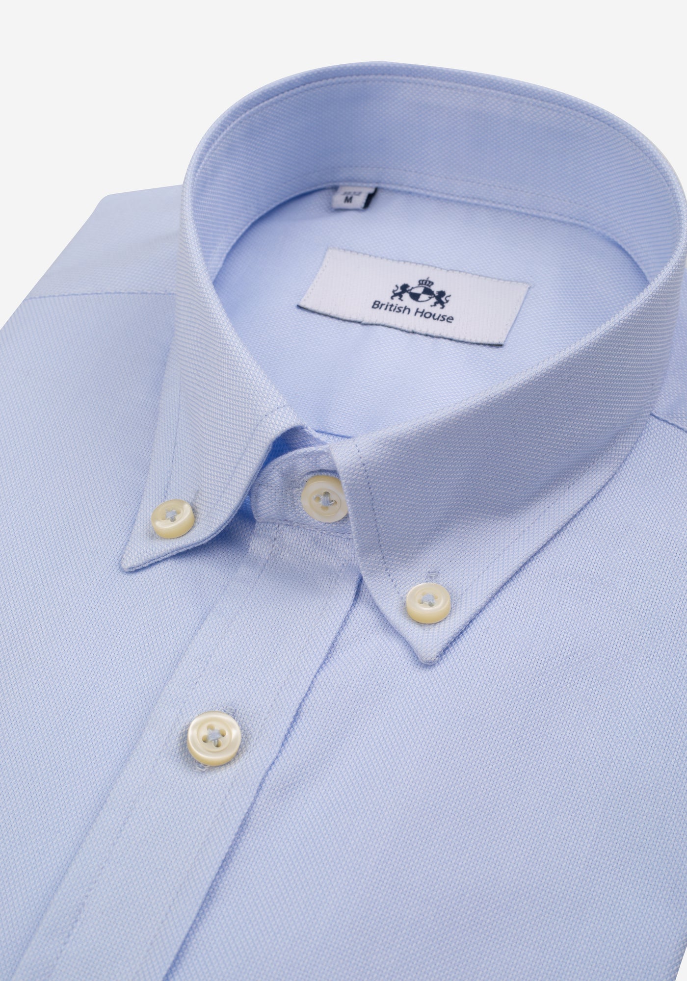 Calm Blue Royal Oxford Shirt - Short Sleeve