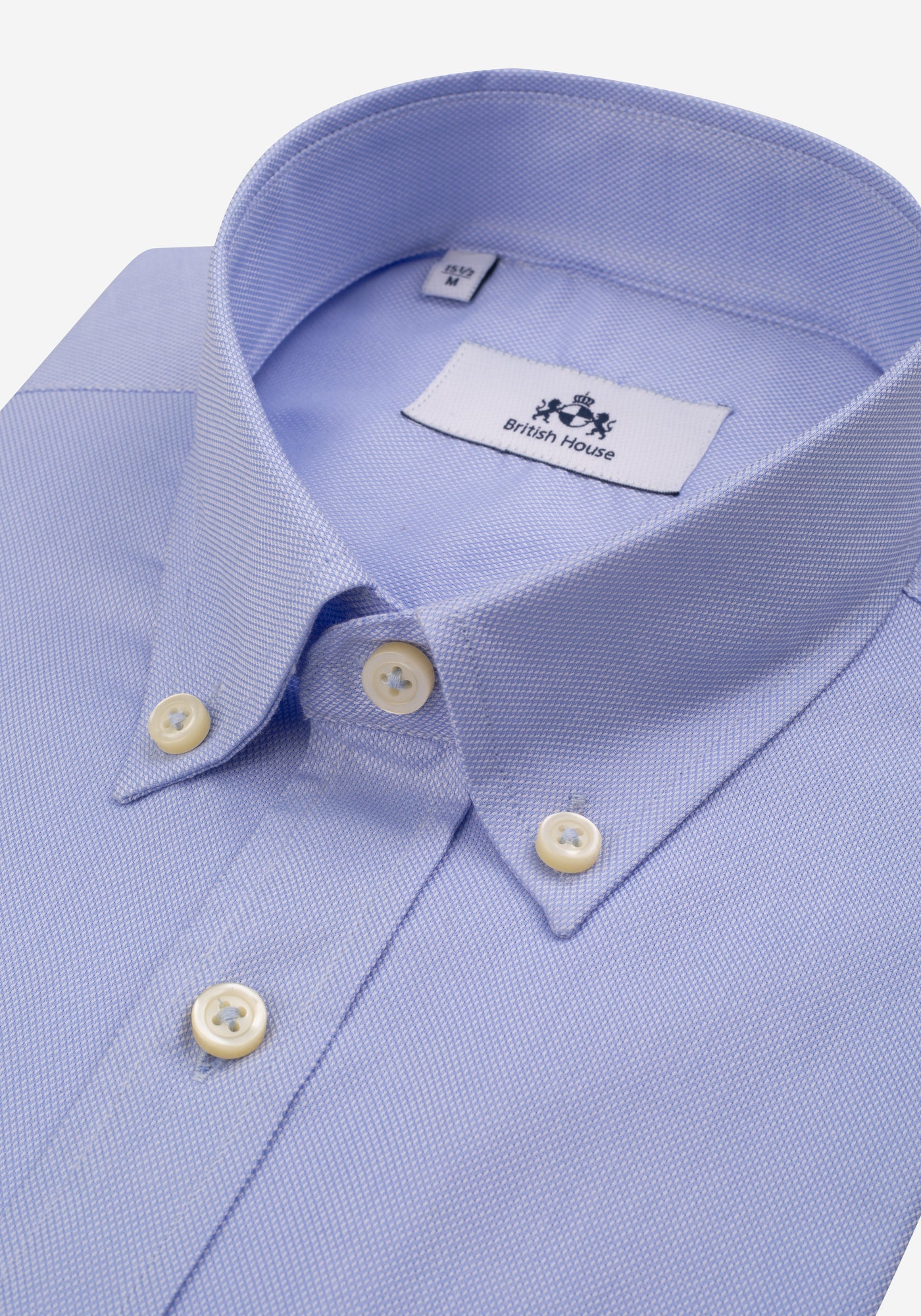 Dusk Blue Royal Oxford Shirt - Short Sleeve