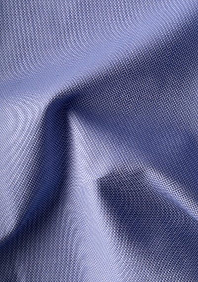 Dull Blue Royal Oxford Shirt - Short Sleeve