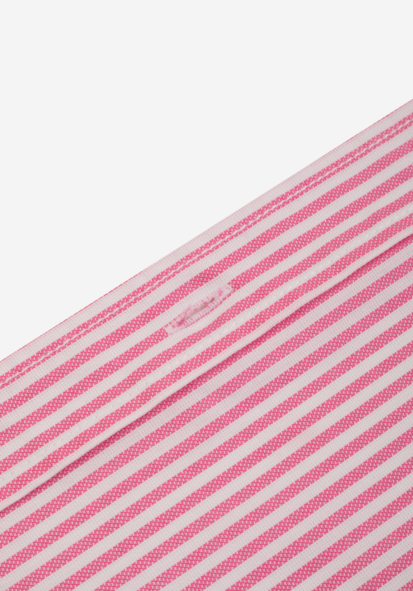 Velvet Pink Stripe Washed Two-Ply Oxford Shirt