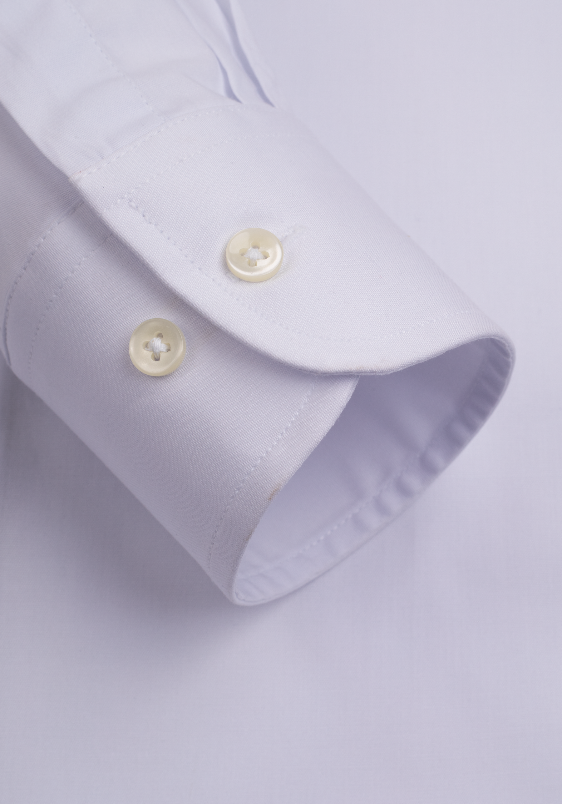 Starlight White Cotton Lycra Shirt