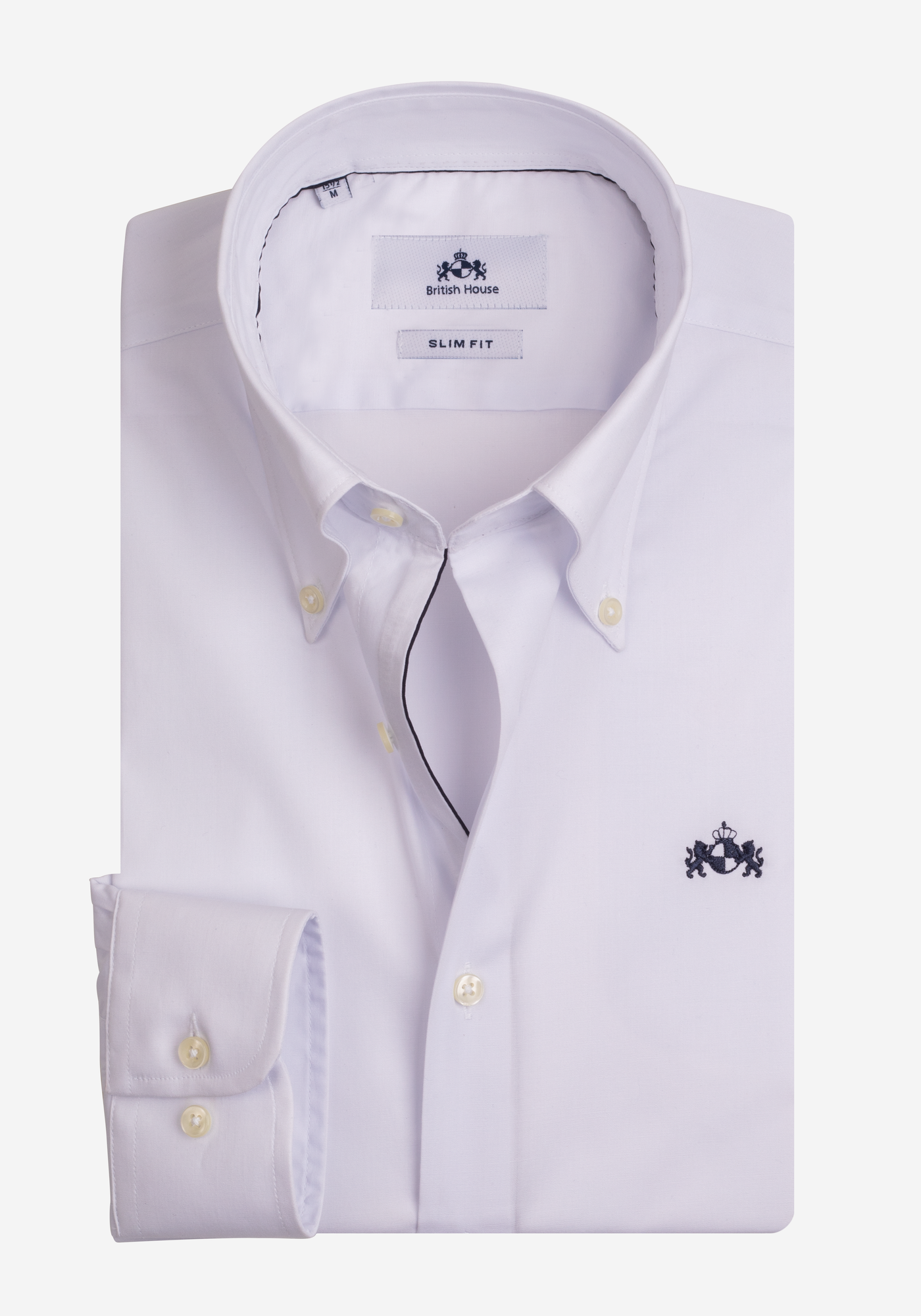 Starlight White Cotton Lycra Shirt