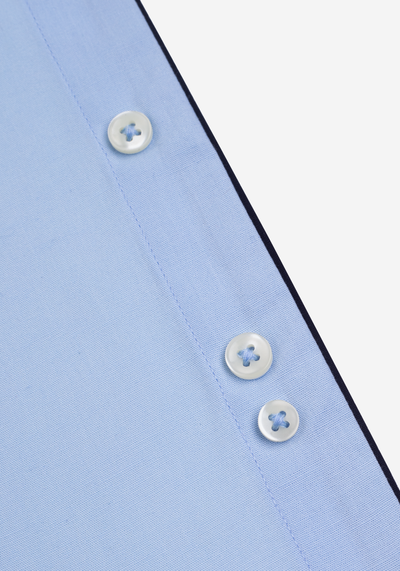 Skylight Blue Cotton Lycra Shirt