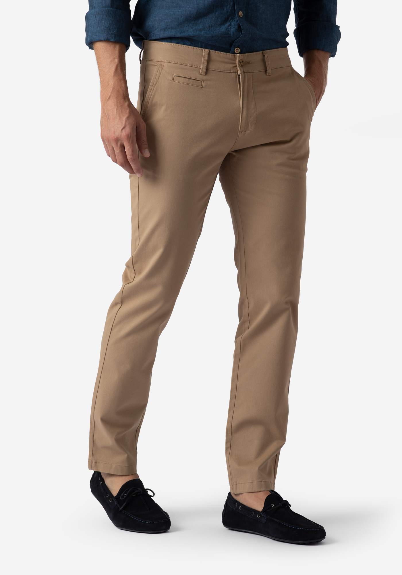 Ash Brown Gabardine
