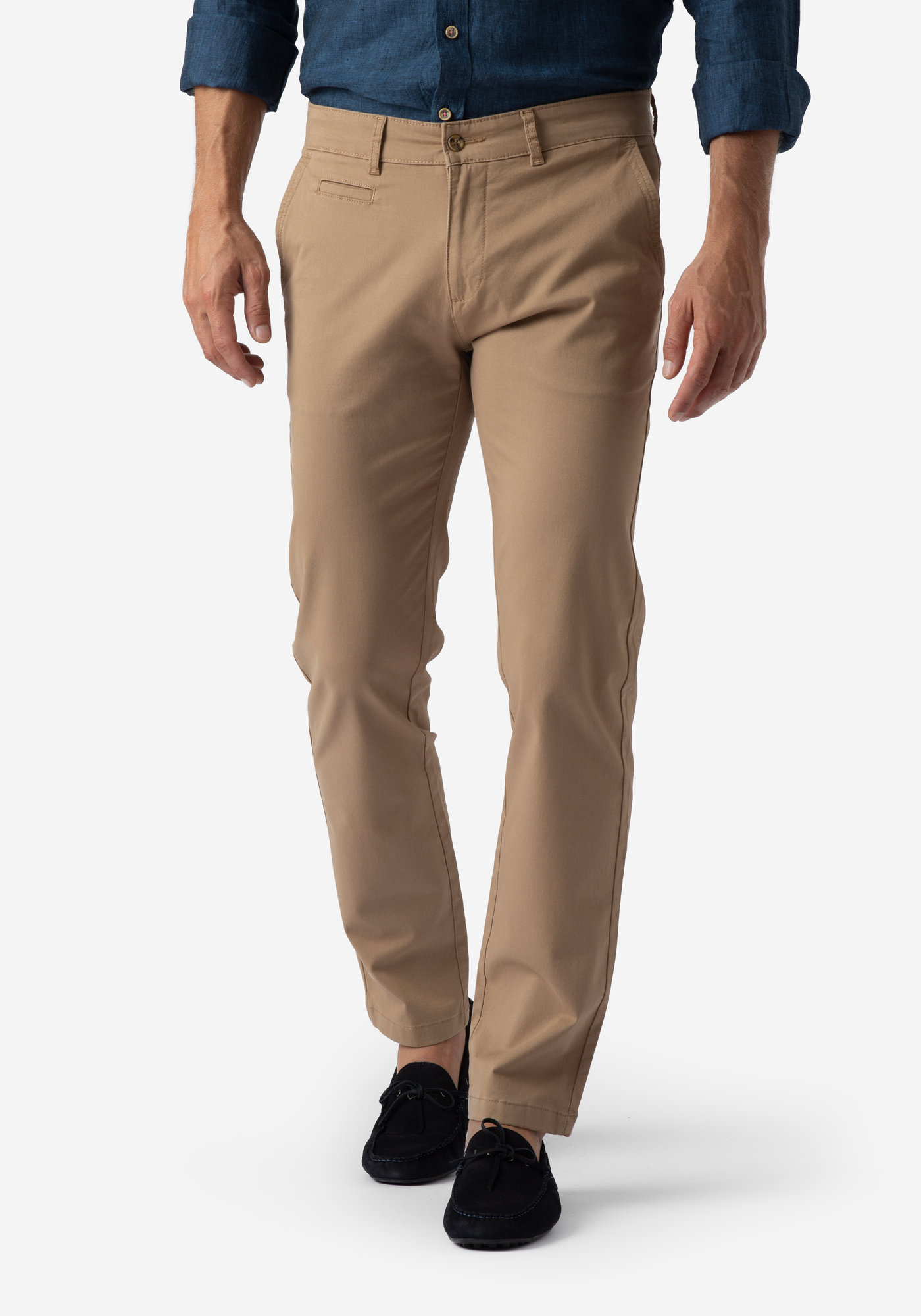 Ash Brown Gabardine