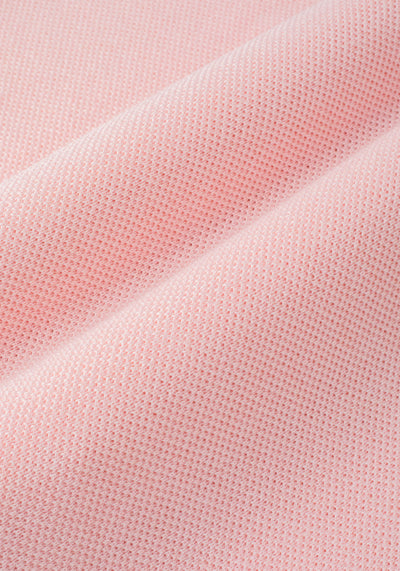 Blush Rose Knitted Polo Shirt