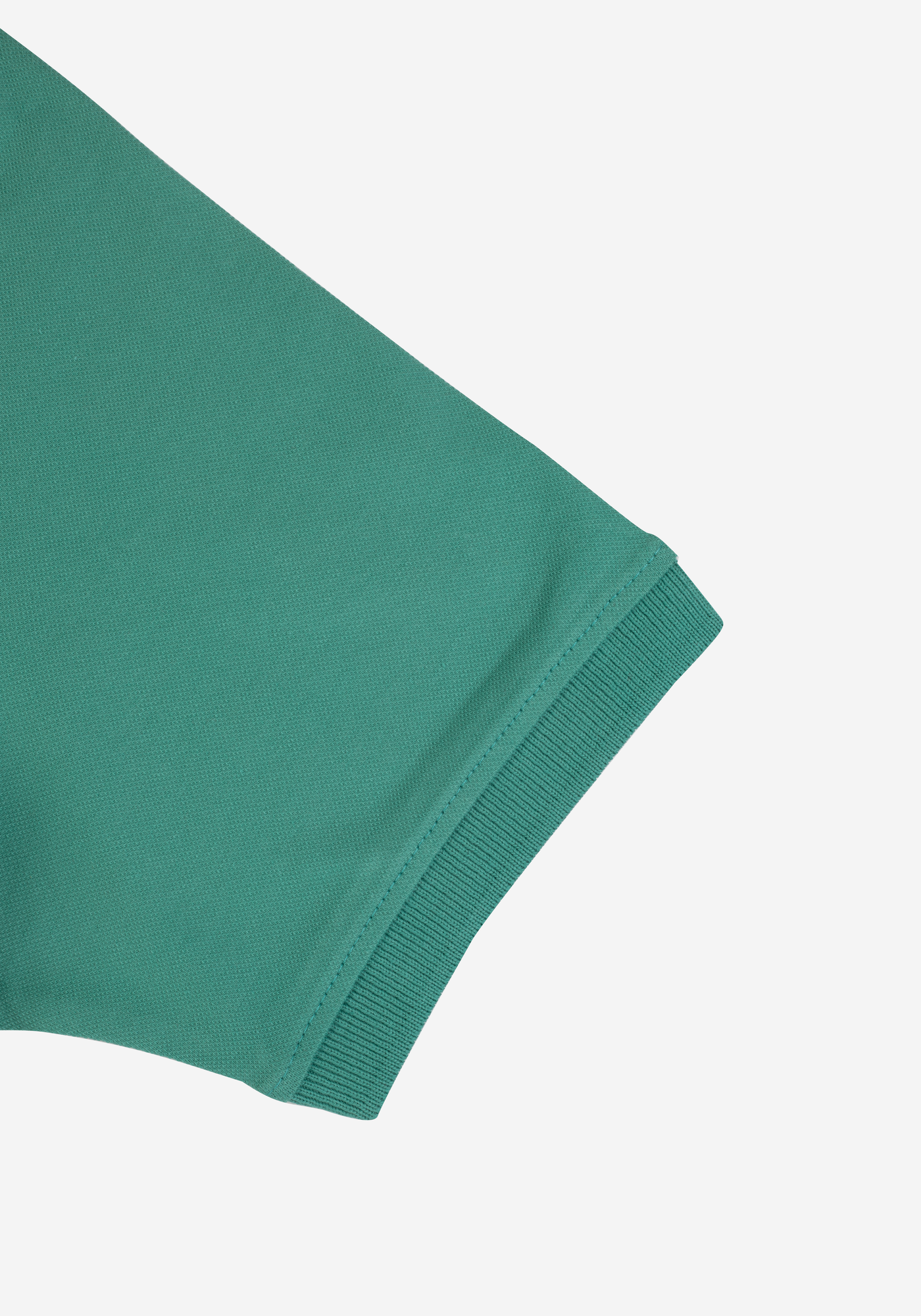 Verdant Green Cotton Polo Shirt