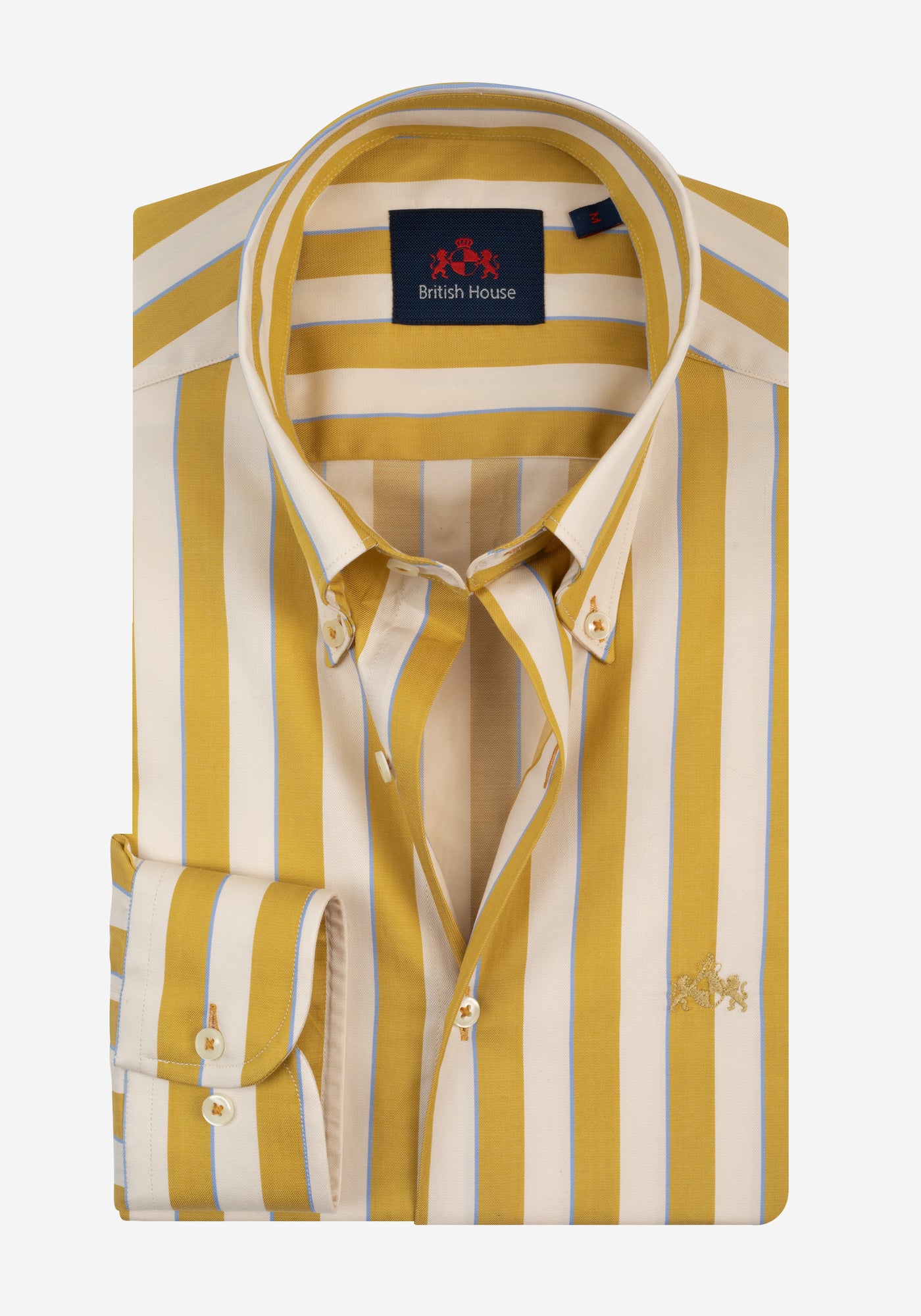 Radiant Yellow Stripe Signature Twill Shirt