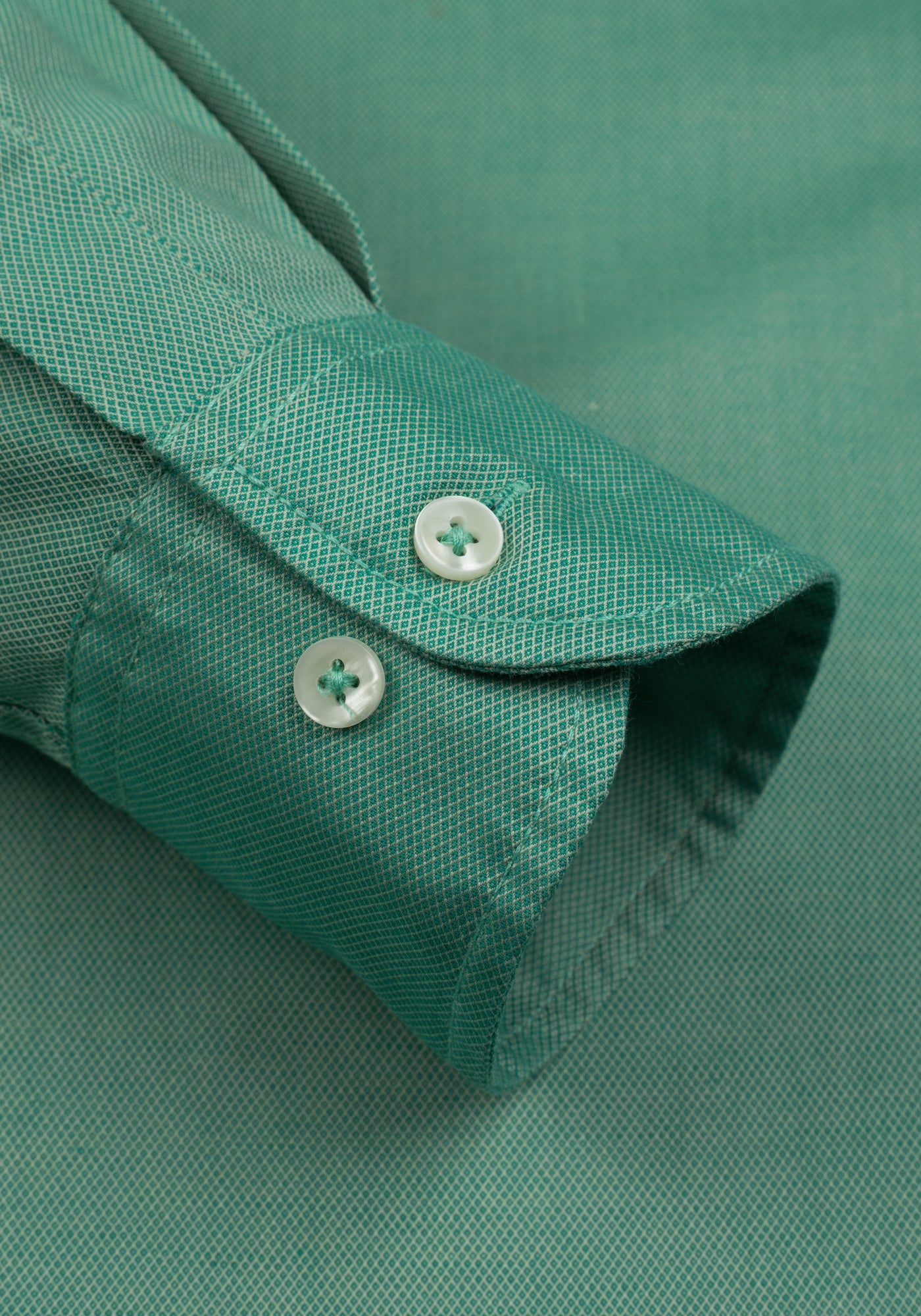 Clover Green Washed Soft Oxford Shirt