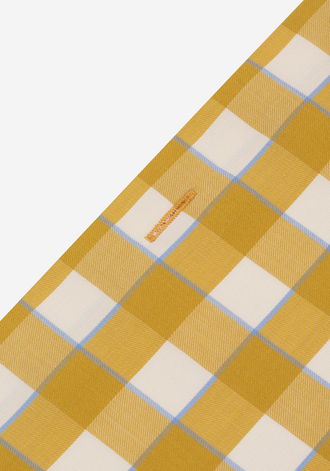 Pollen Yellow Checked Signature Twill Shirt