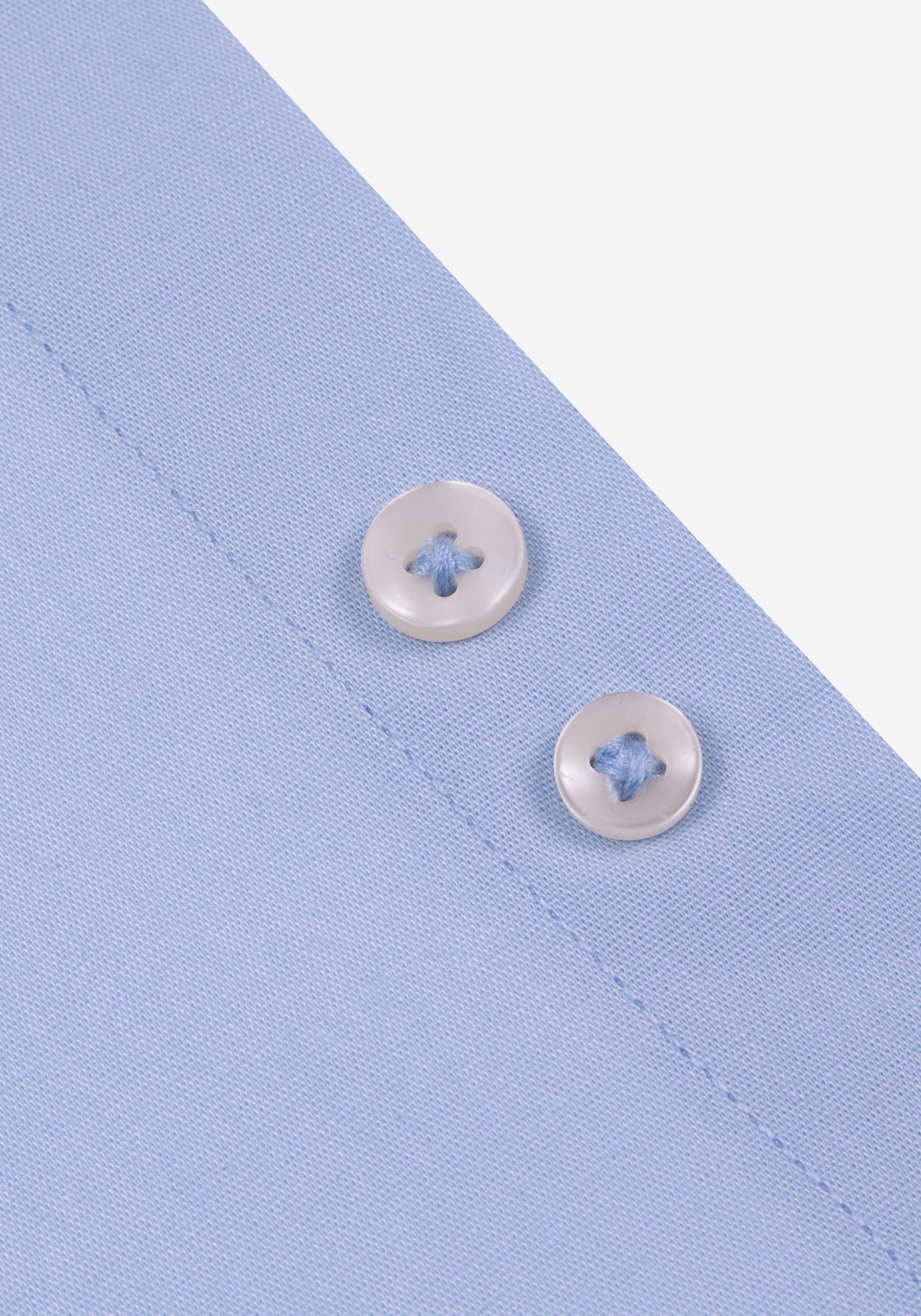 Frosted Blue Cotton Lycra Shirt