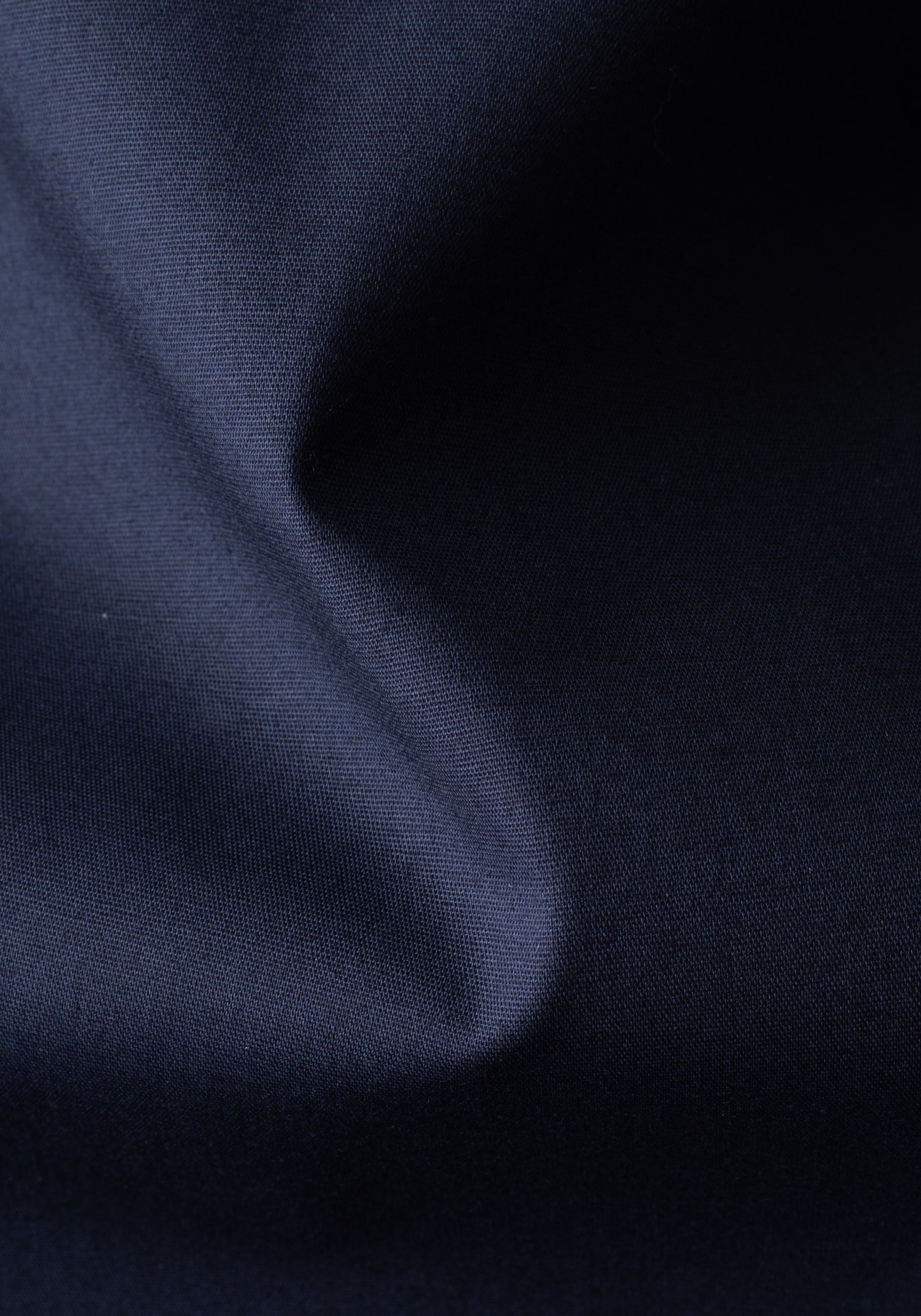Infinite Navy Cotton Lycra Shirt