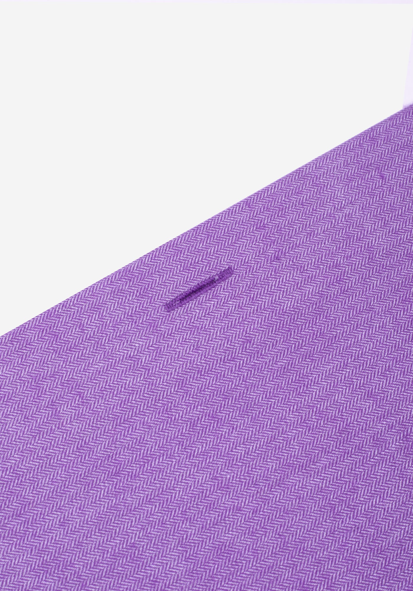 Majestic Purple Washed Herringbone Flannel Shirt