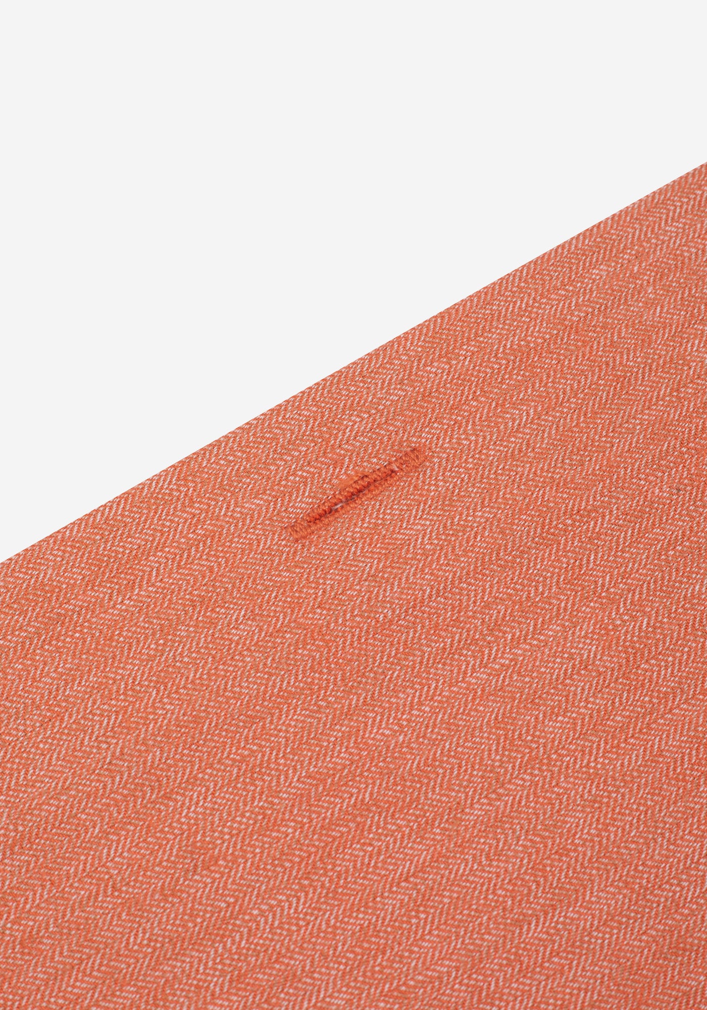 Dusty Orange Herringbone Flannel Shirt