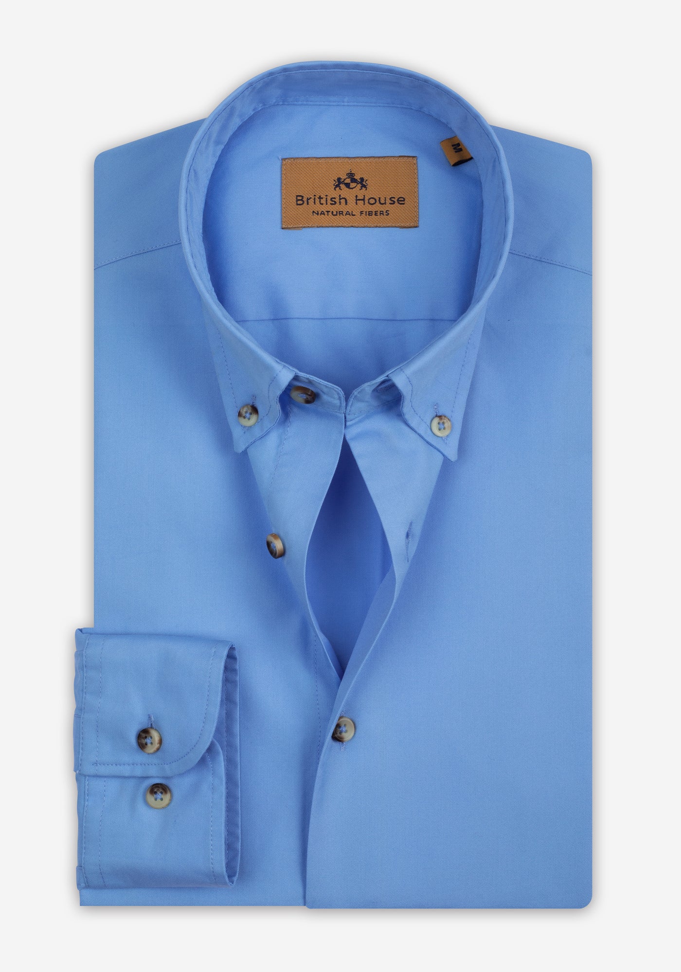 Lagoon Blue Washed Soft Oxford Shirt