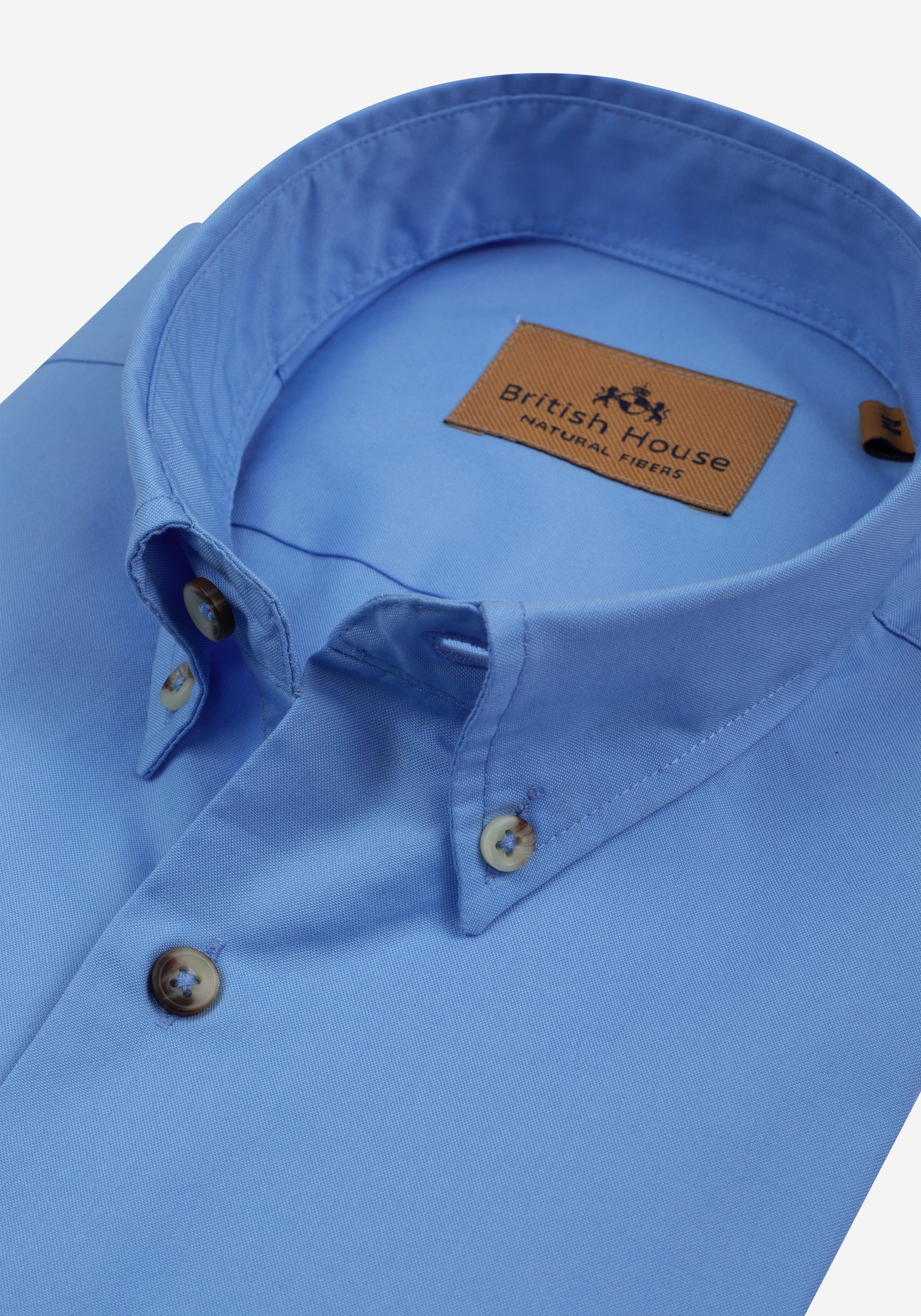 Lagoon Blue Washed Soft Oxford Shirt