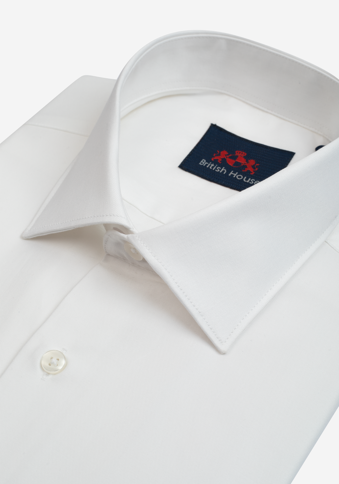 Cloud White Fine Twill Shirt