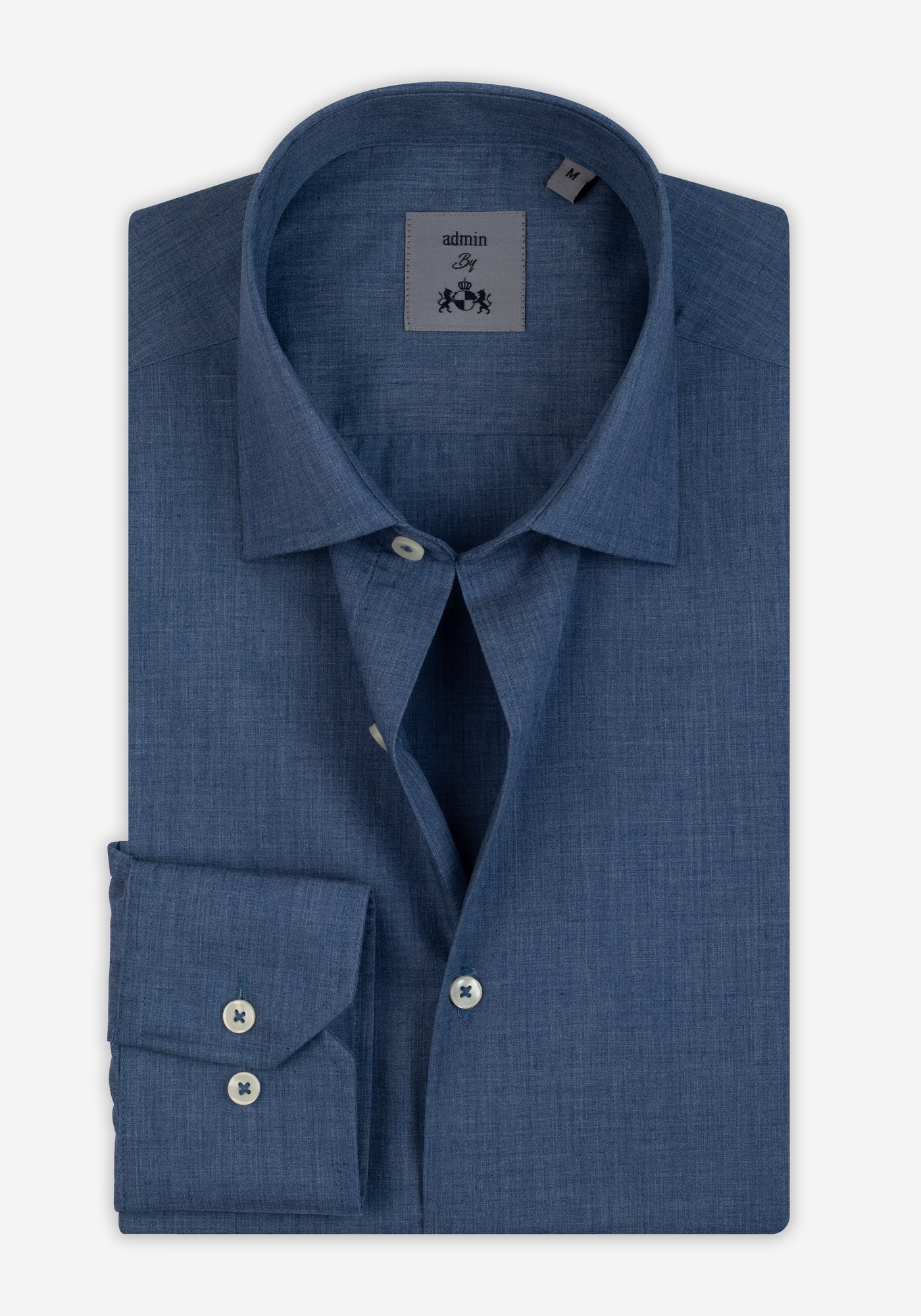 Slate Blue Chambray Shirt