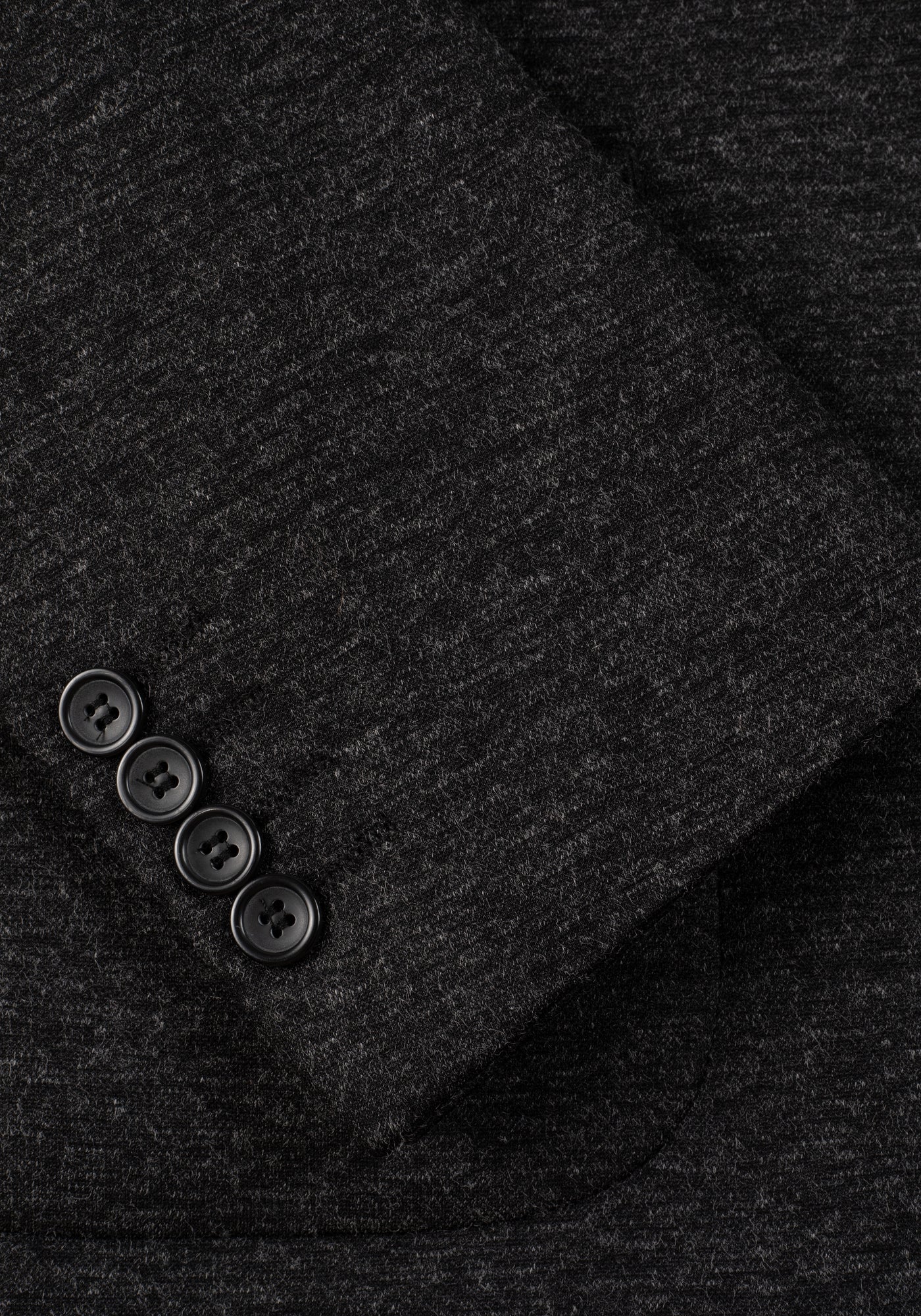 Contemporary Fit Slate Grey Heavy Brushed Blazer