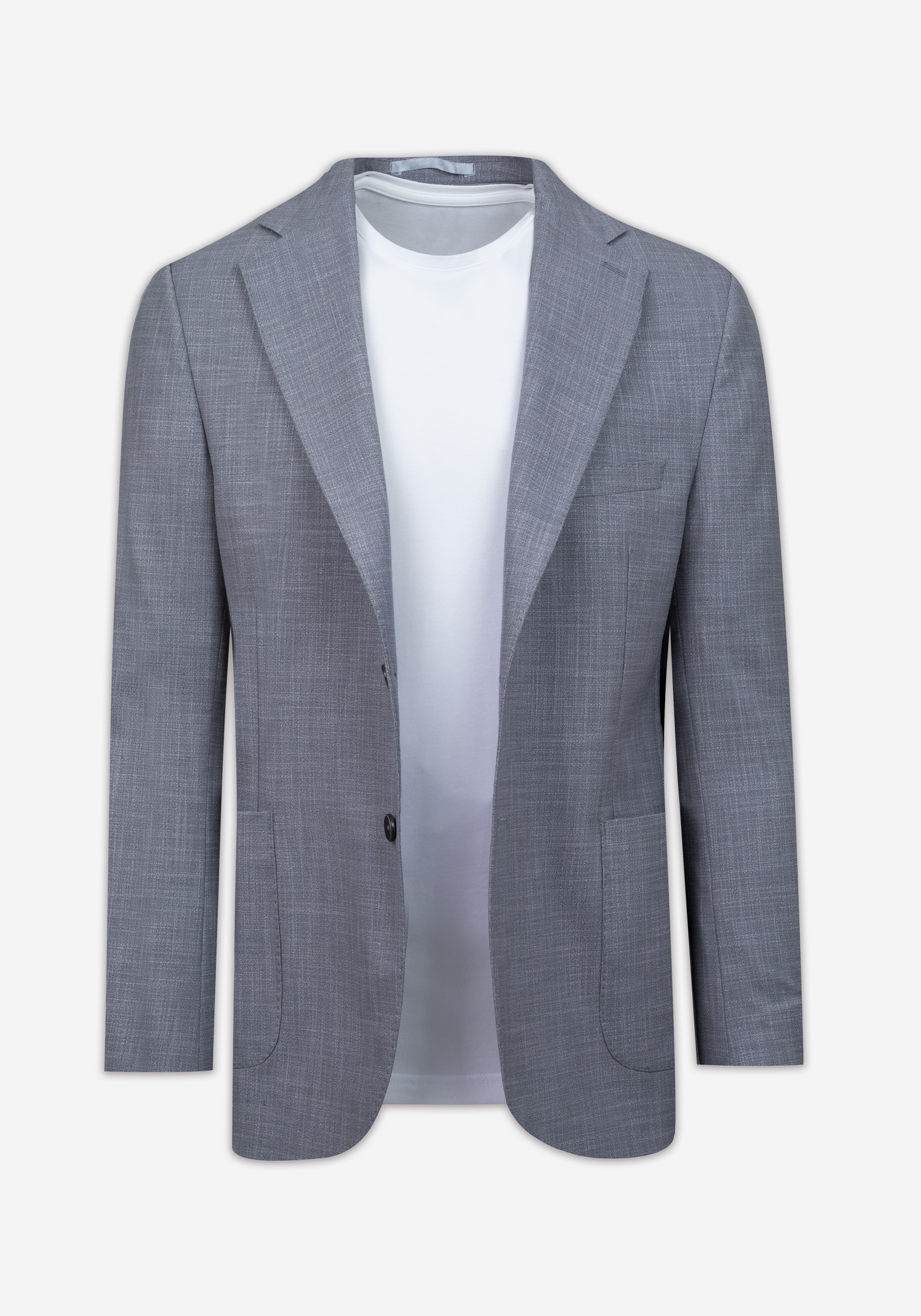 Contemporary Fit Pearl Grey Havana Blazer