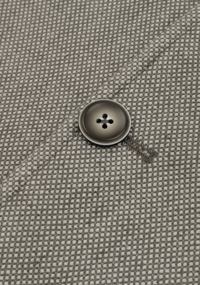 Contemporary Fit Sage Olive Dotted Linen Blend Blazer