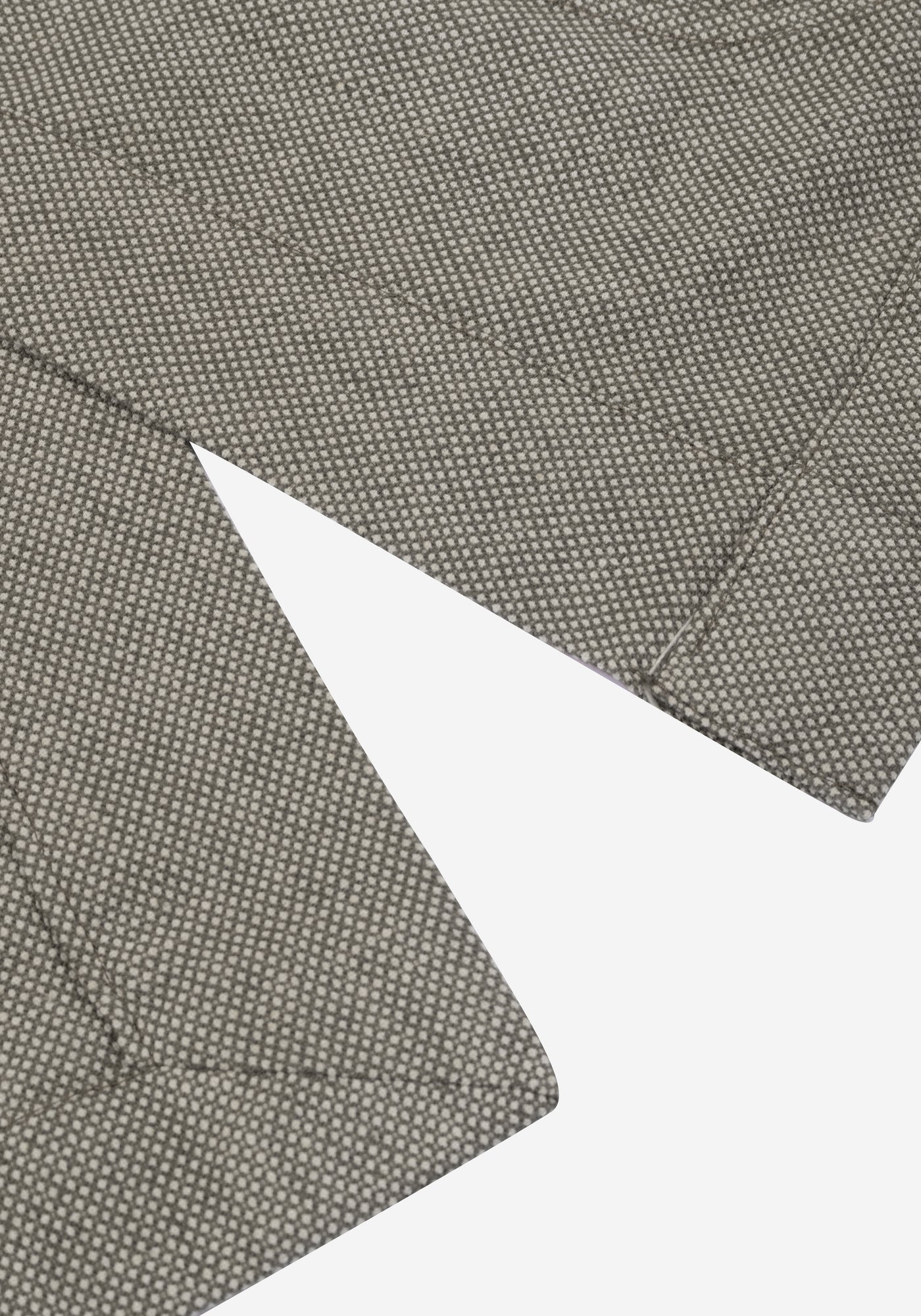 Contemporary Fit Sage Olive Dotted Linen Blend Blazer