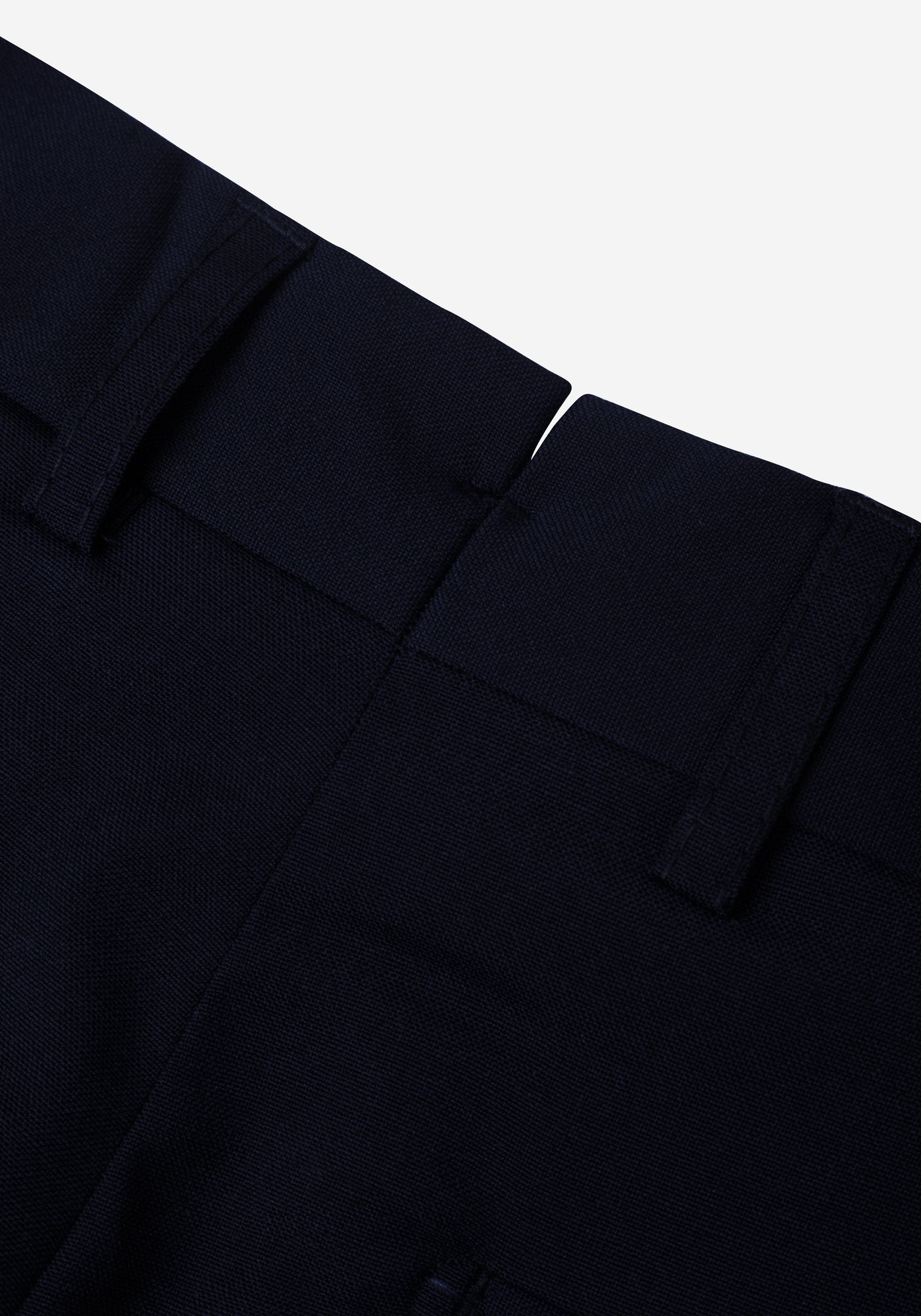 Galaxy Navy Poly Wool Pants