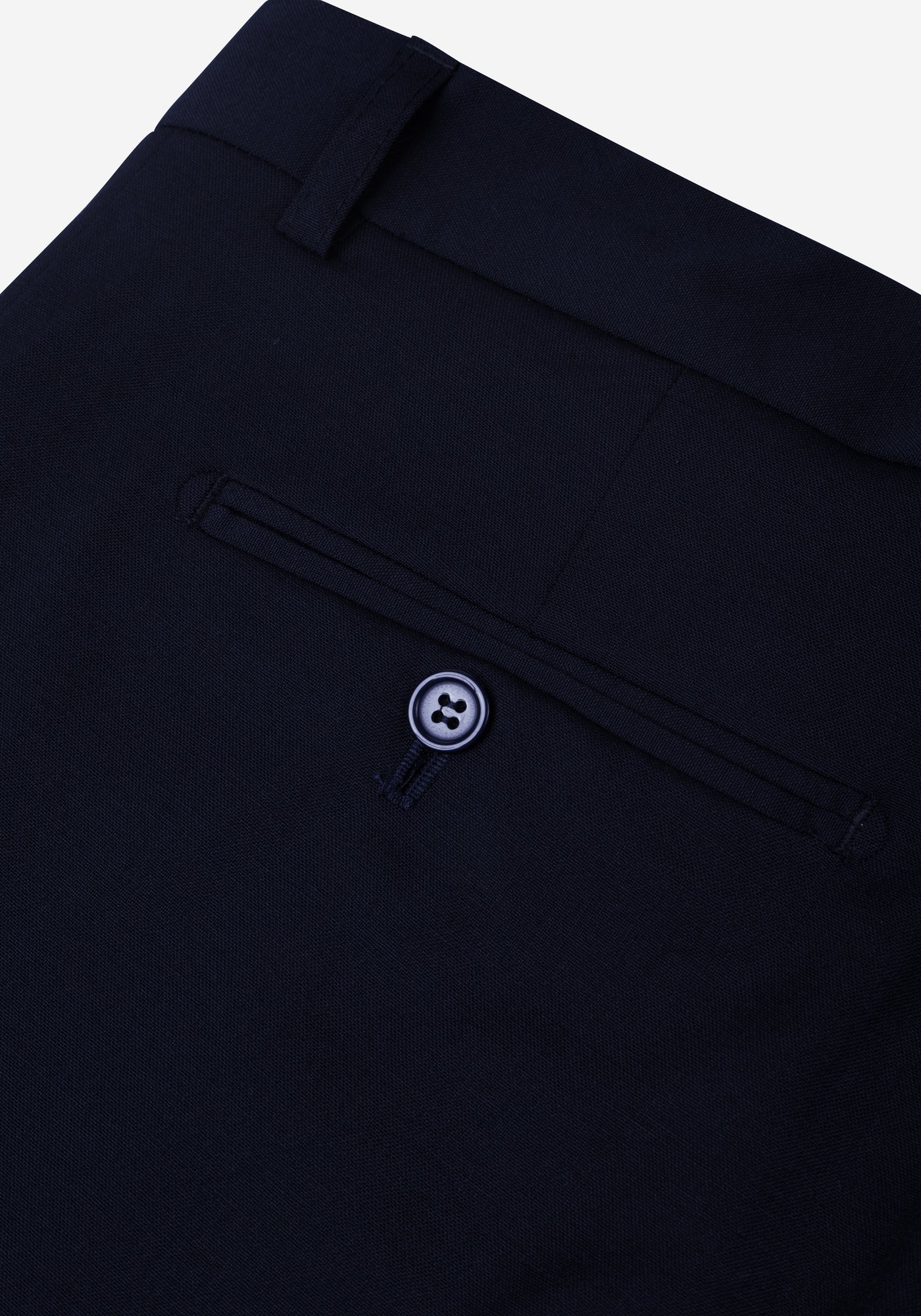 Galaxy Navy Poly Wool Pants