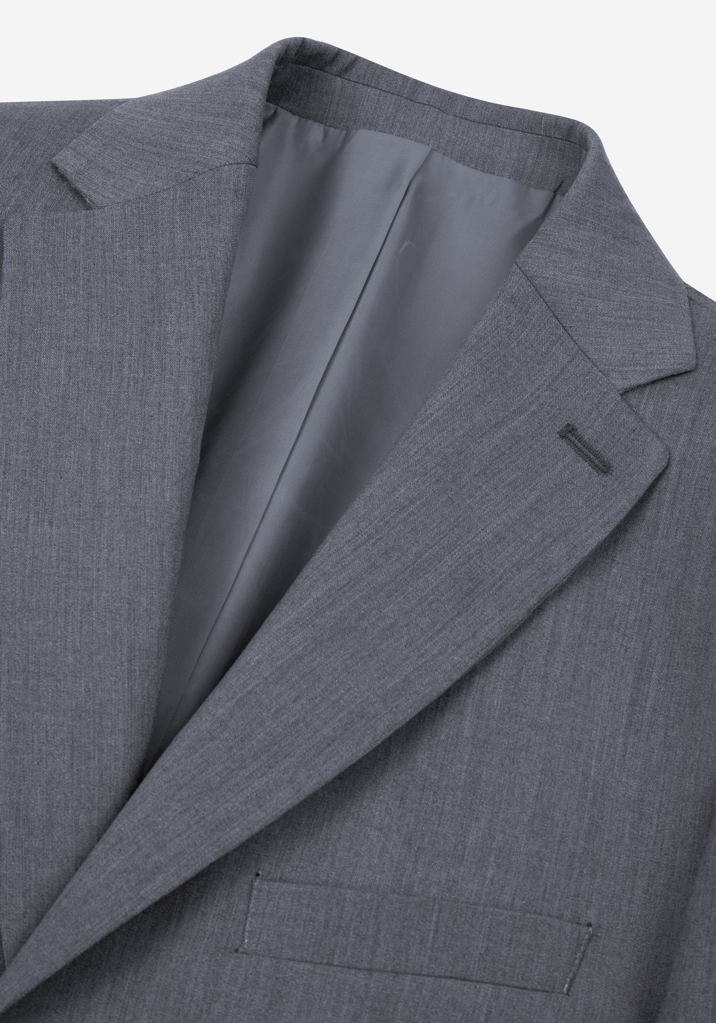 Storm Grey Poly Suit