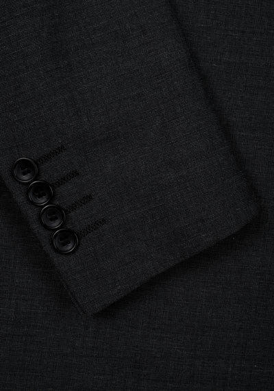 Dark Midnight Grey Poly Suit