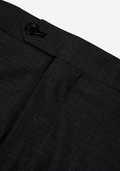 Dark Midnight Grey Poly Suit