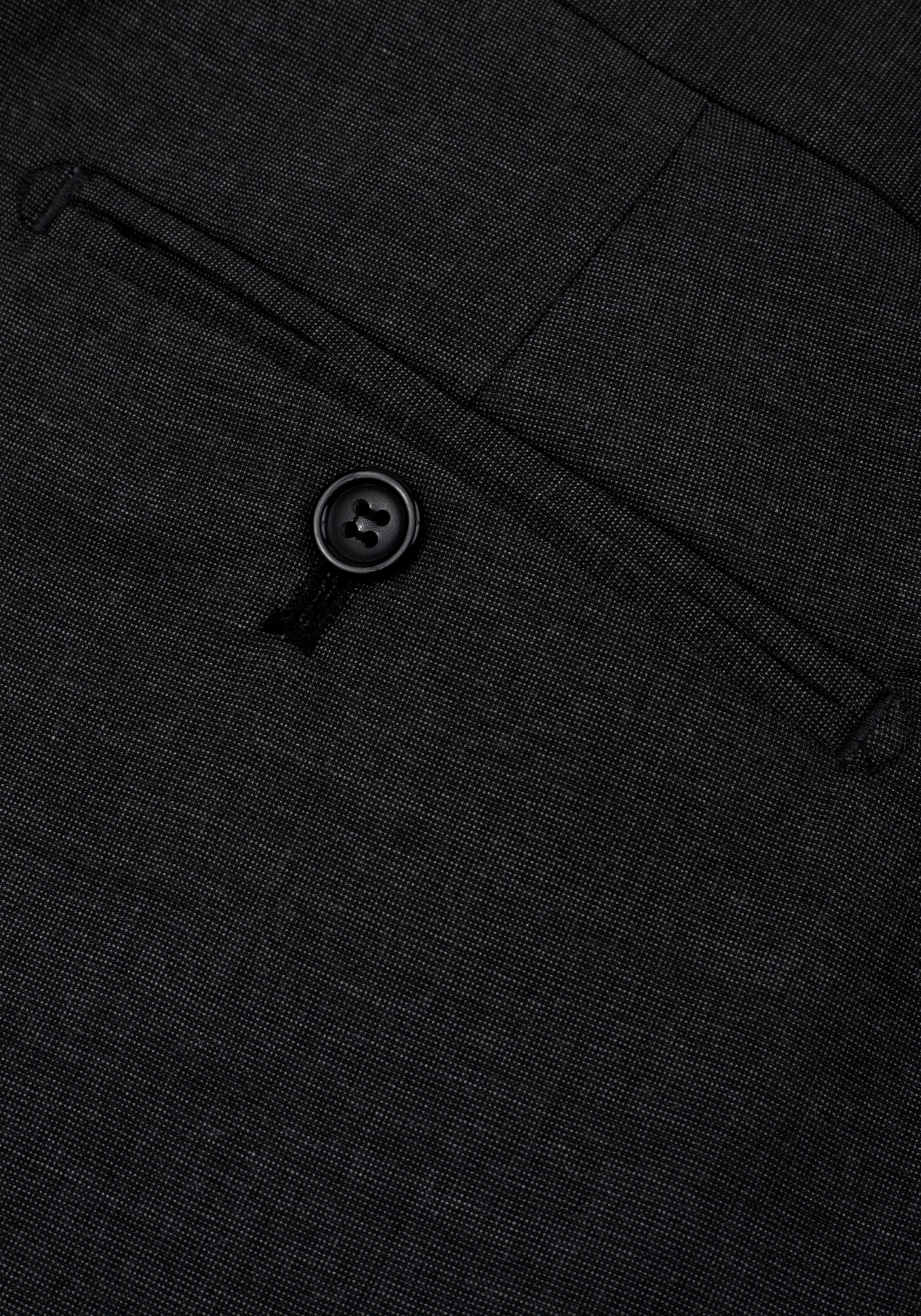 Dark Midnight Grey Poly Suit