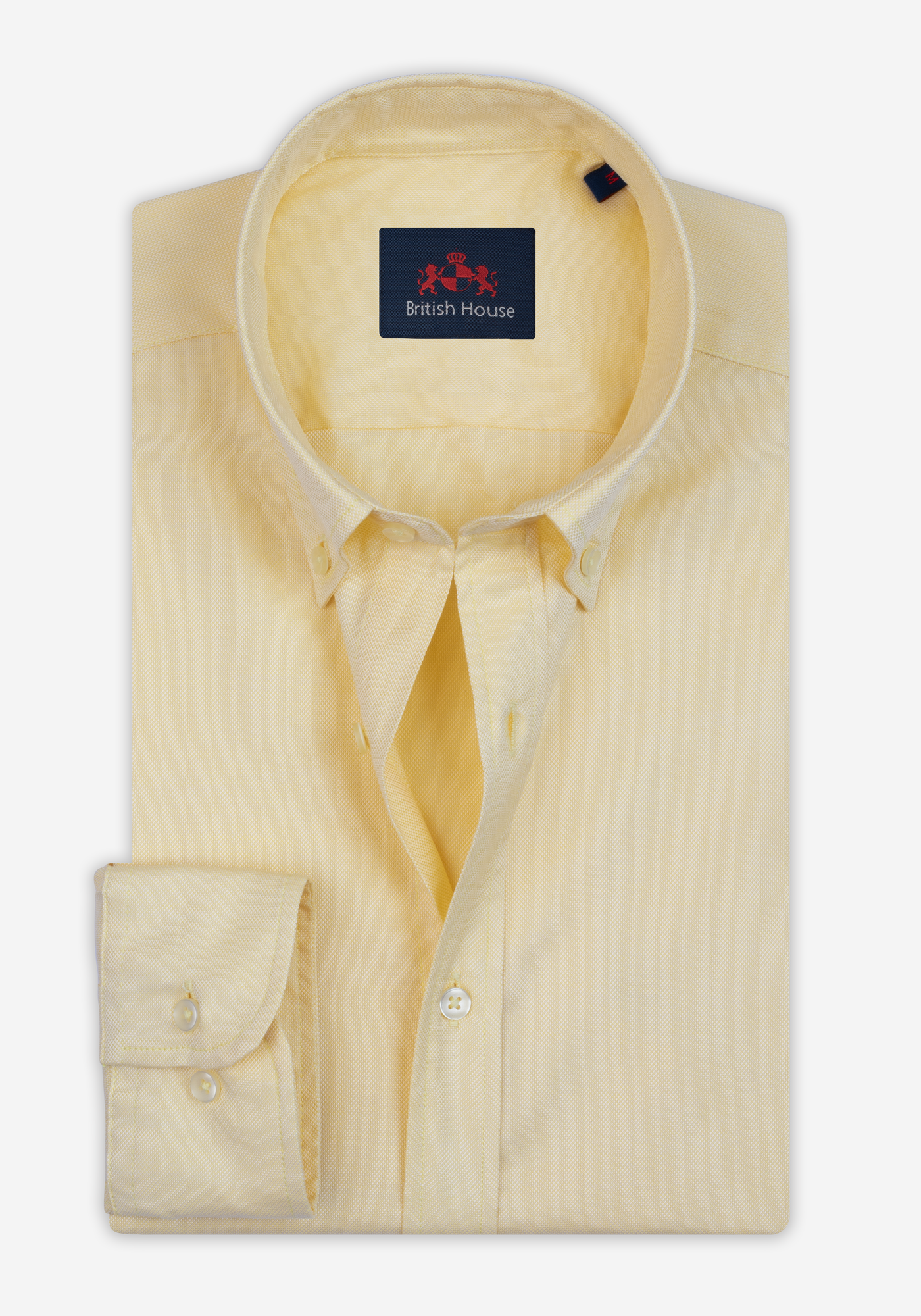 Blaze Yellow Washed Oxford Shirt