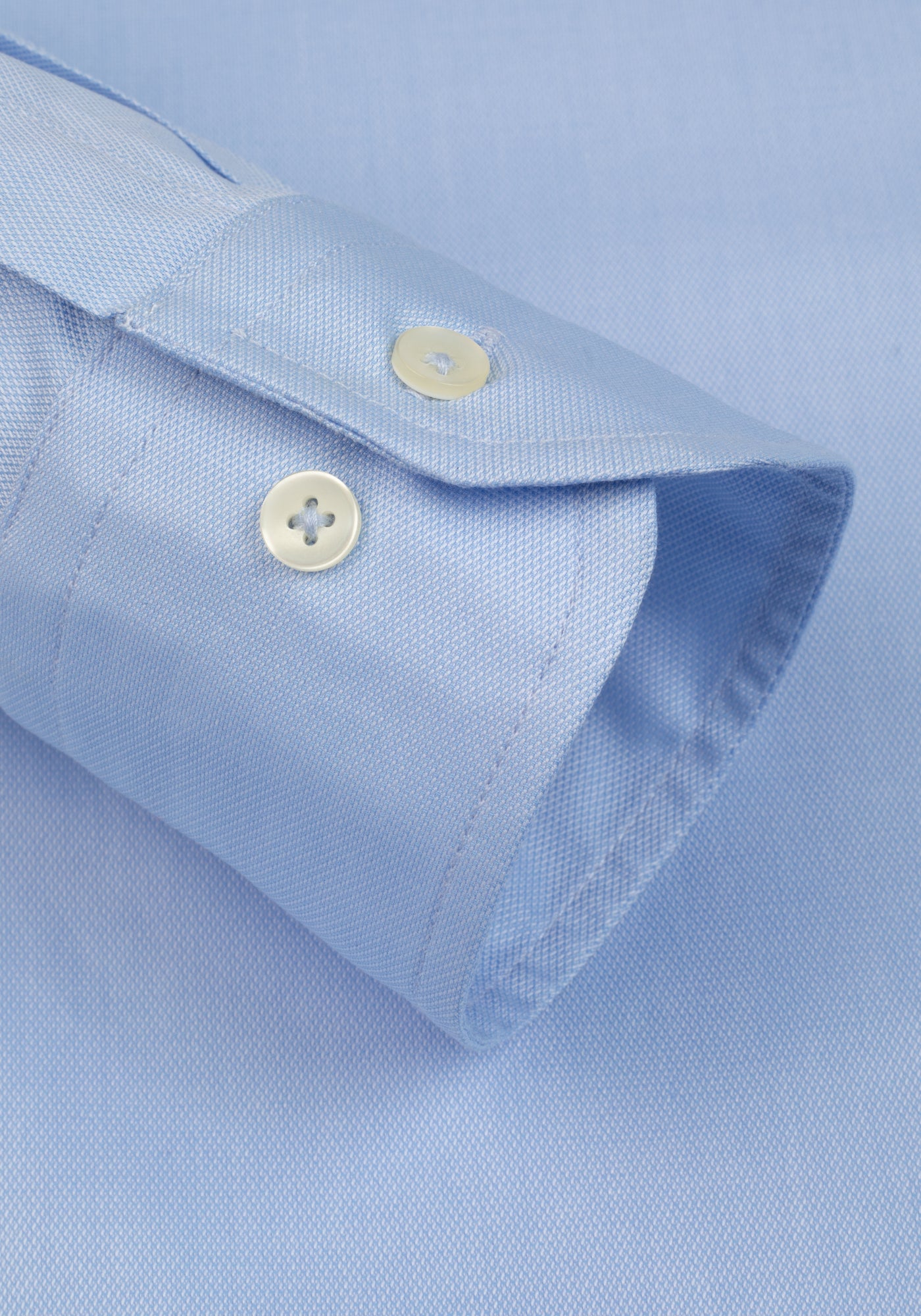 Ice Blue Washed Oxford Shirt