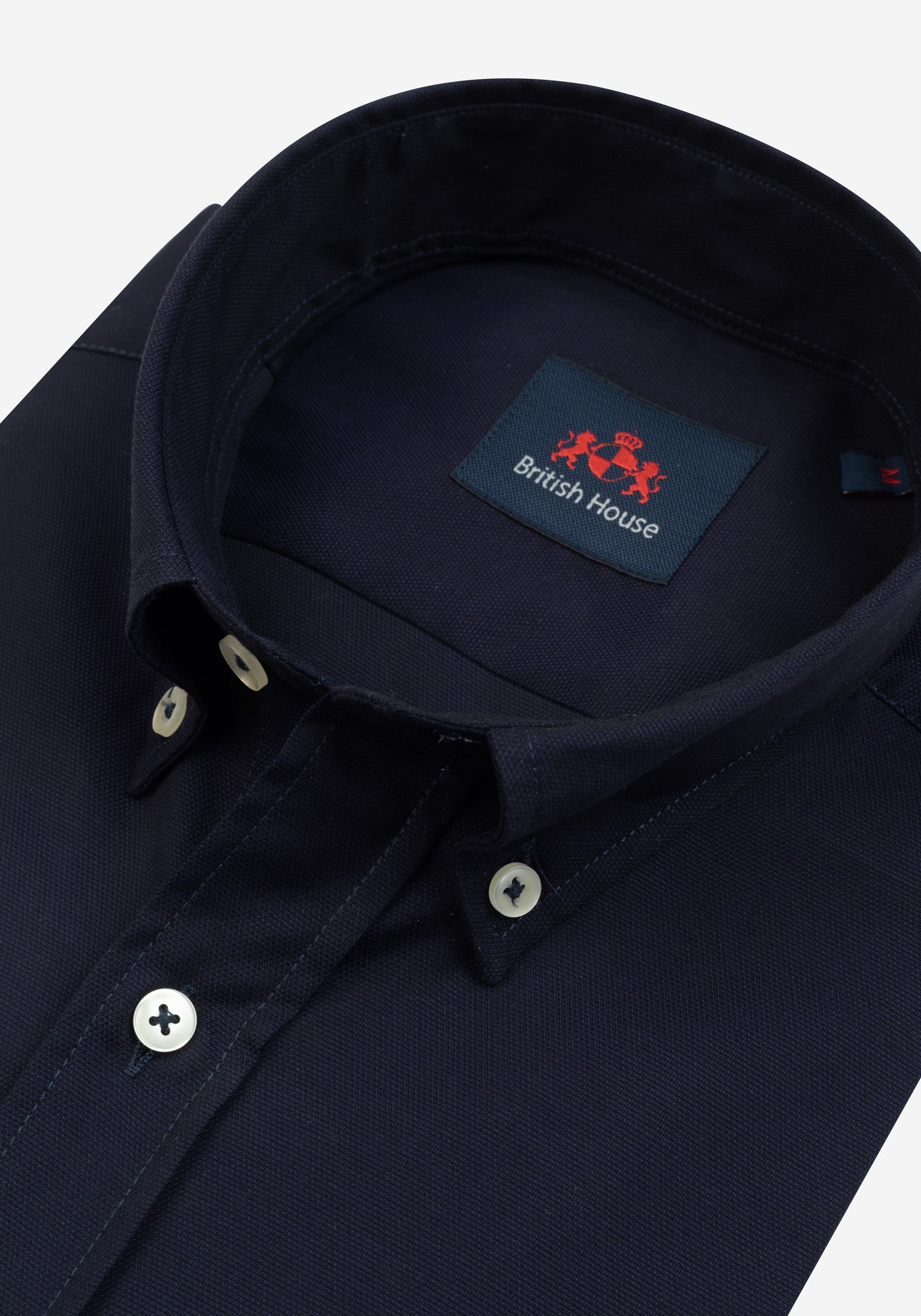 Obsidian Navy Washed Oxford Shirt