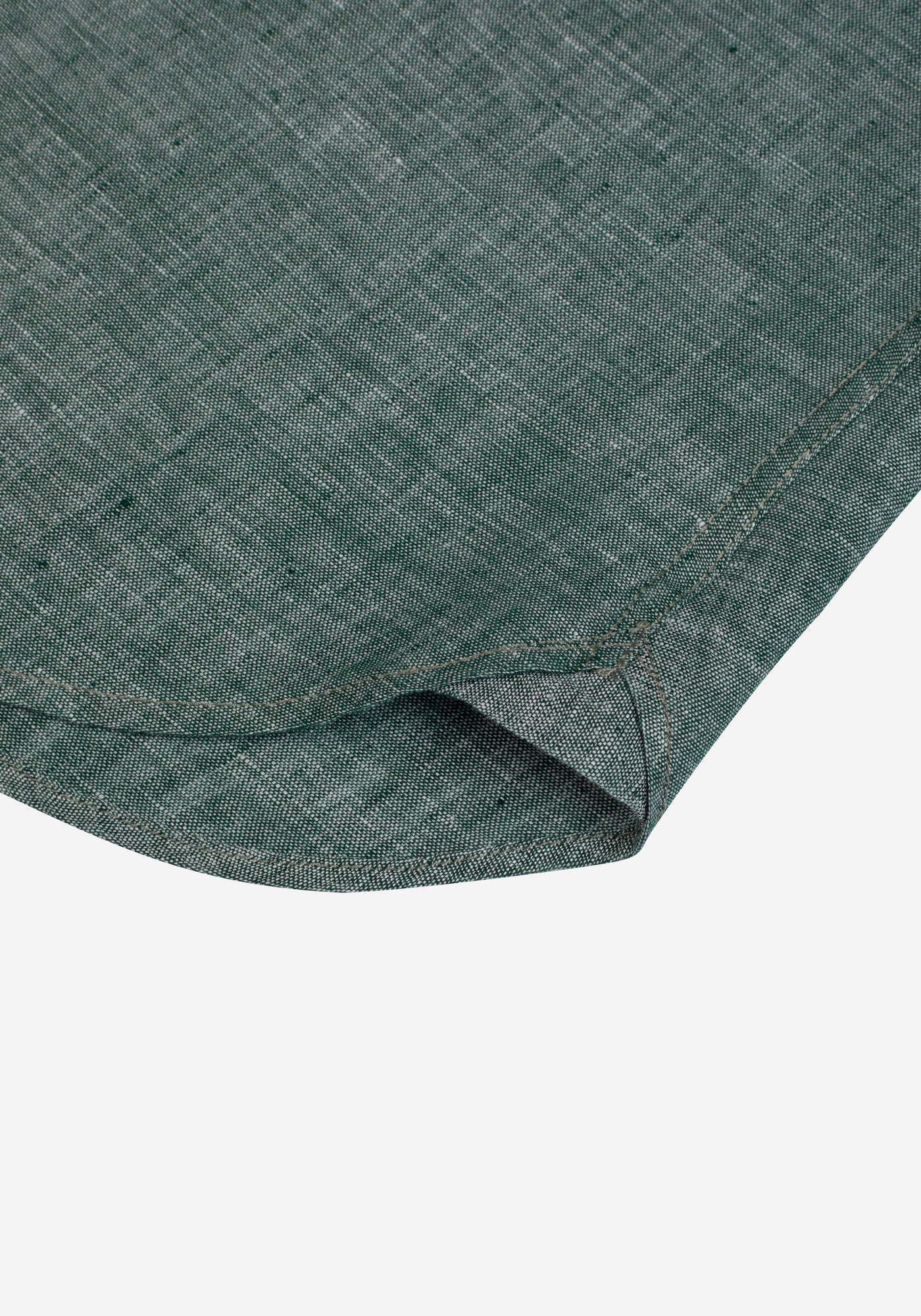 Sage Olive Belgian Linen Shirt