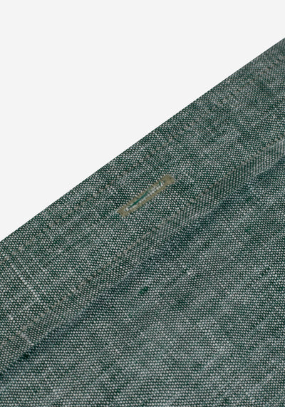 Sage Olive Belgian Linen Shirt