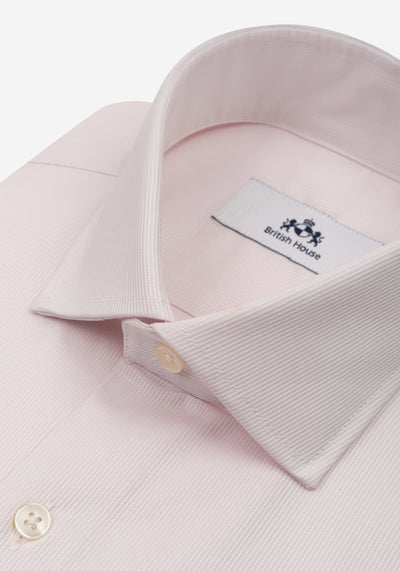 Lavender Rose Stripe Piqué Shirt