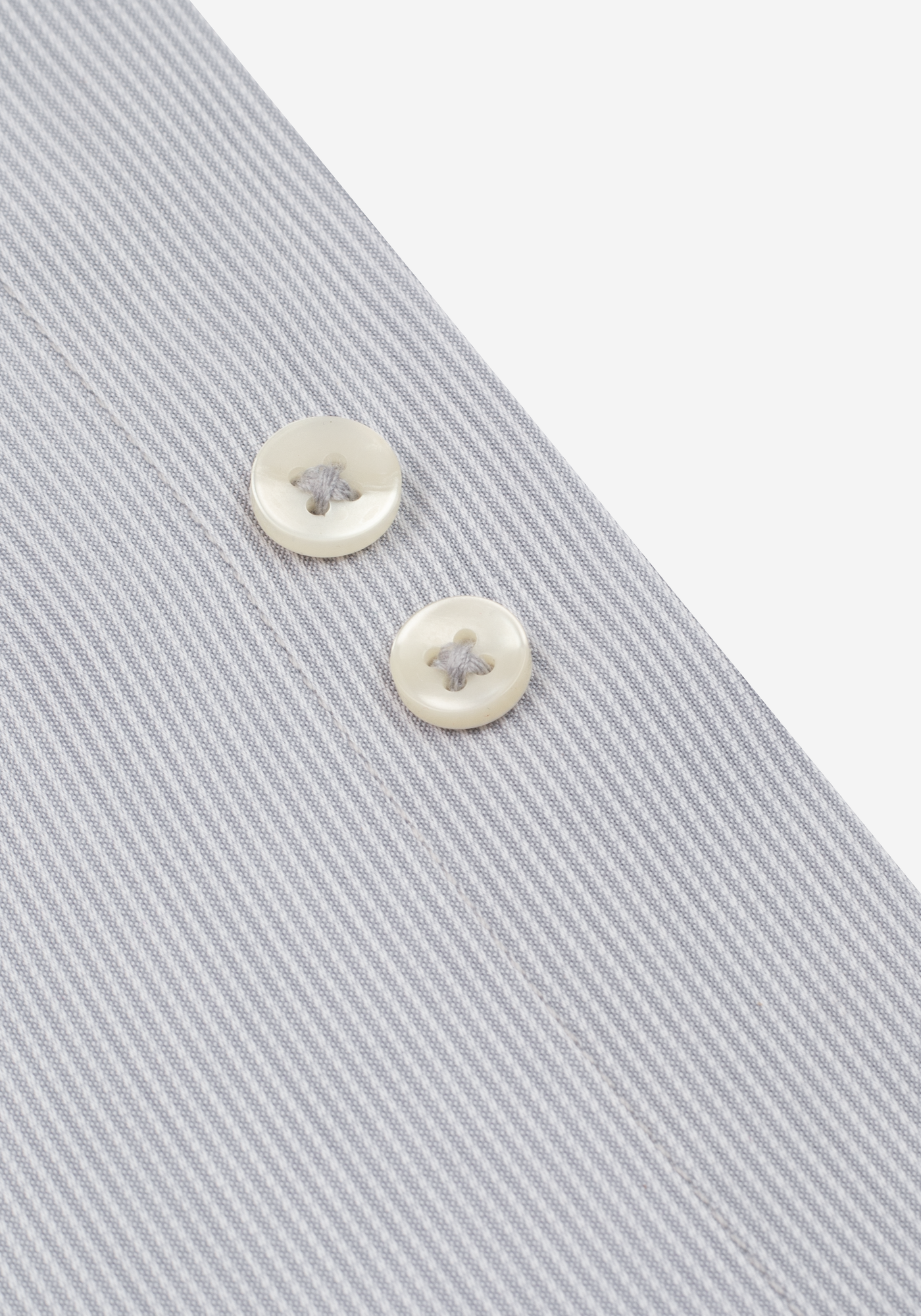 Twilight Grey Stripe Piqué  Shirt