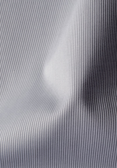 Twilight Grey Stripe Piqué  Shirt