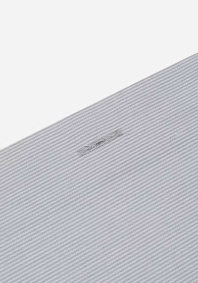 Twilight Grey Stripe Piqué  Shirt