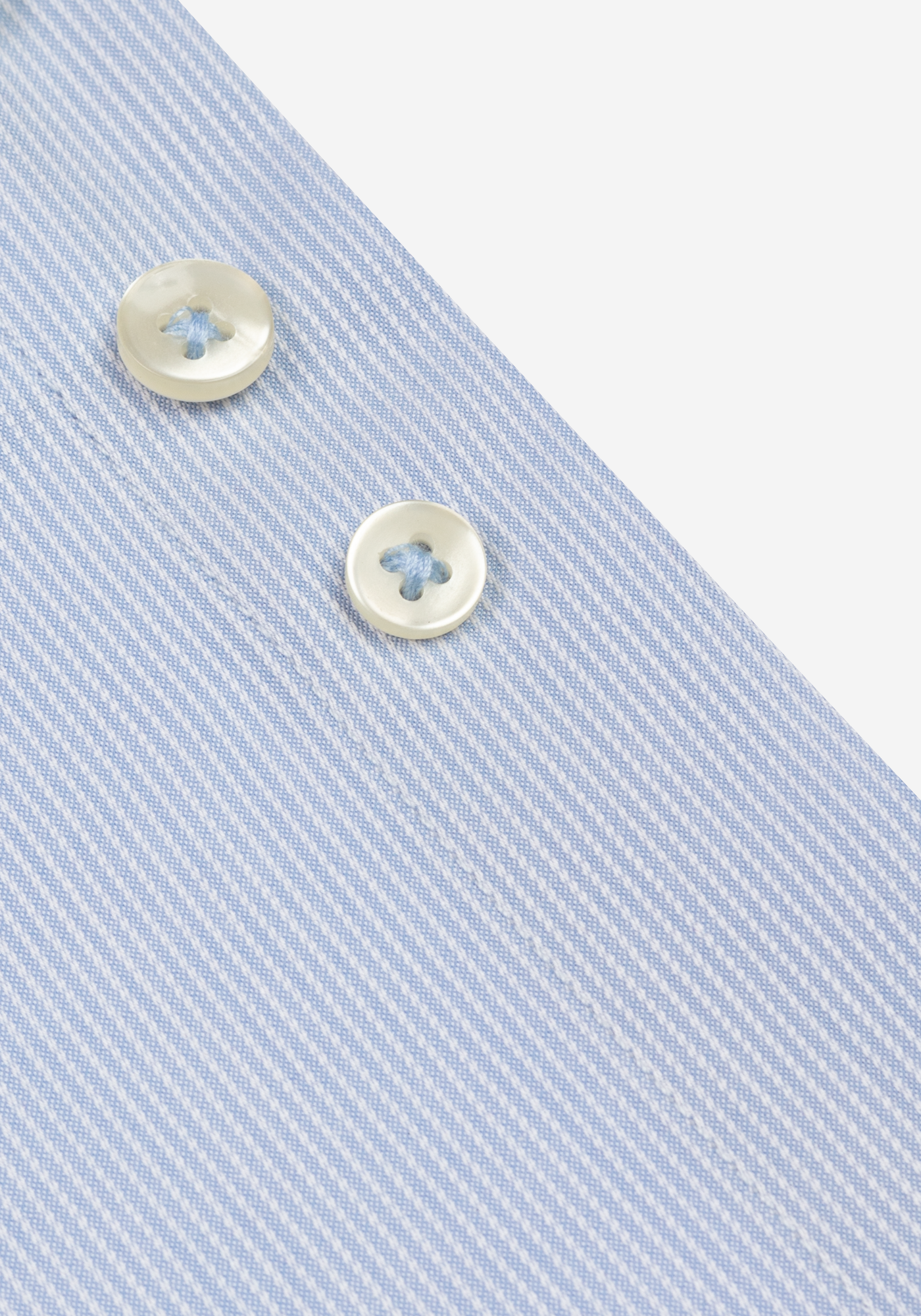 Mist Blue Stripe Piqué Shirt