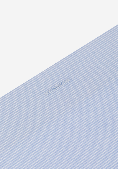 Mist Blue Stripe Piqué Shirt