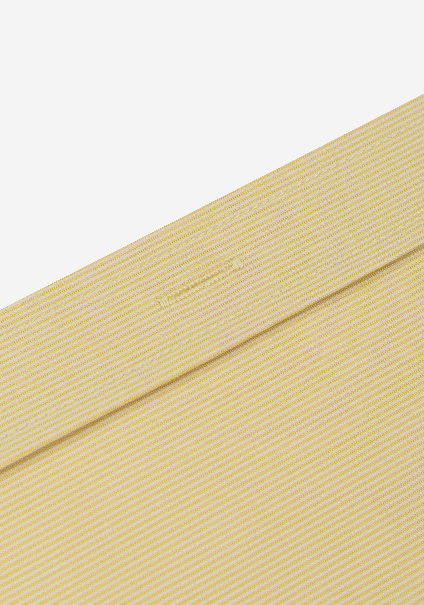 Brass Yellow Stripe Piqué Shirt